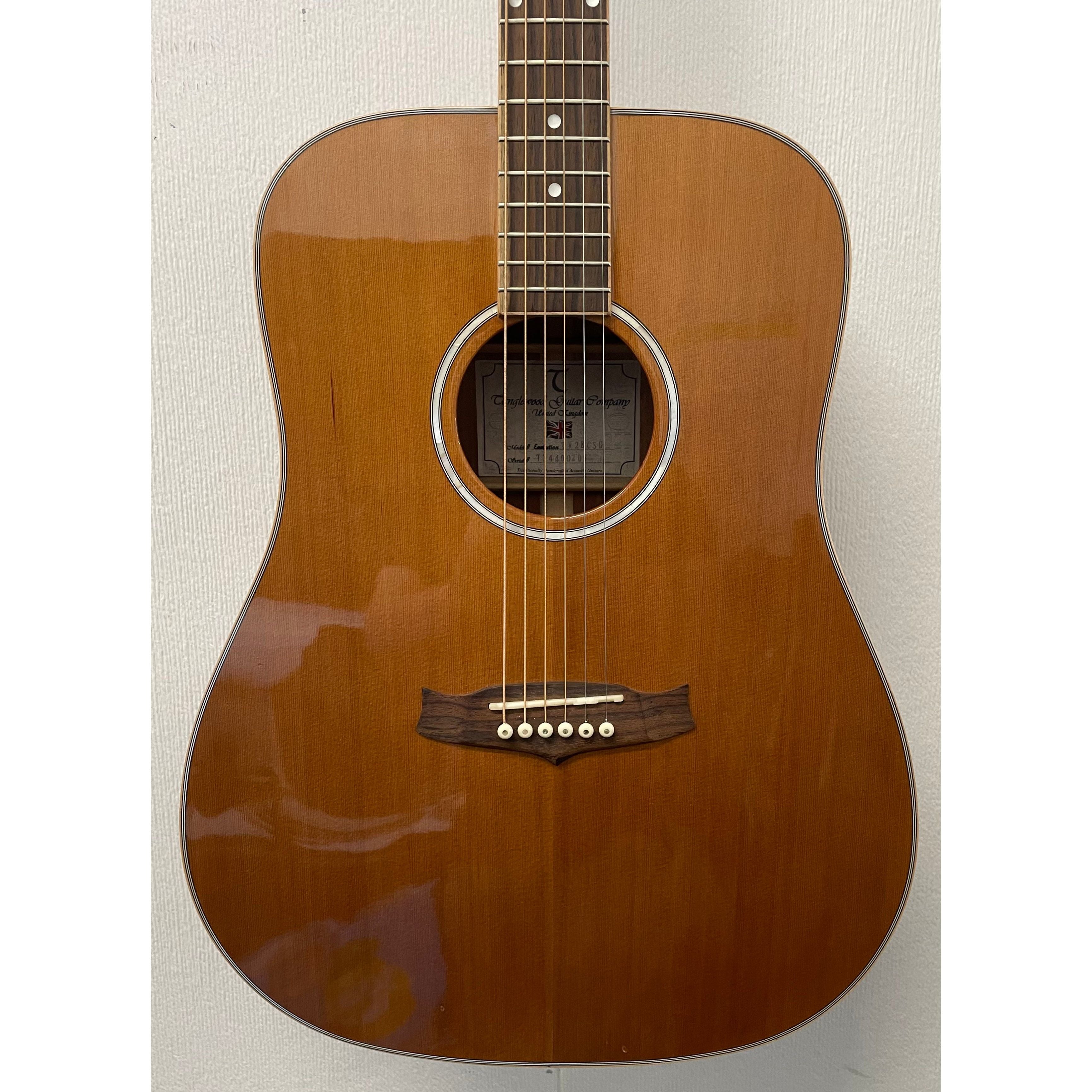 Tanglewood Evolution TW28 CSG Dreadnought Acoustic Guitar in Solid Cedar Pre-Owned