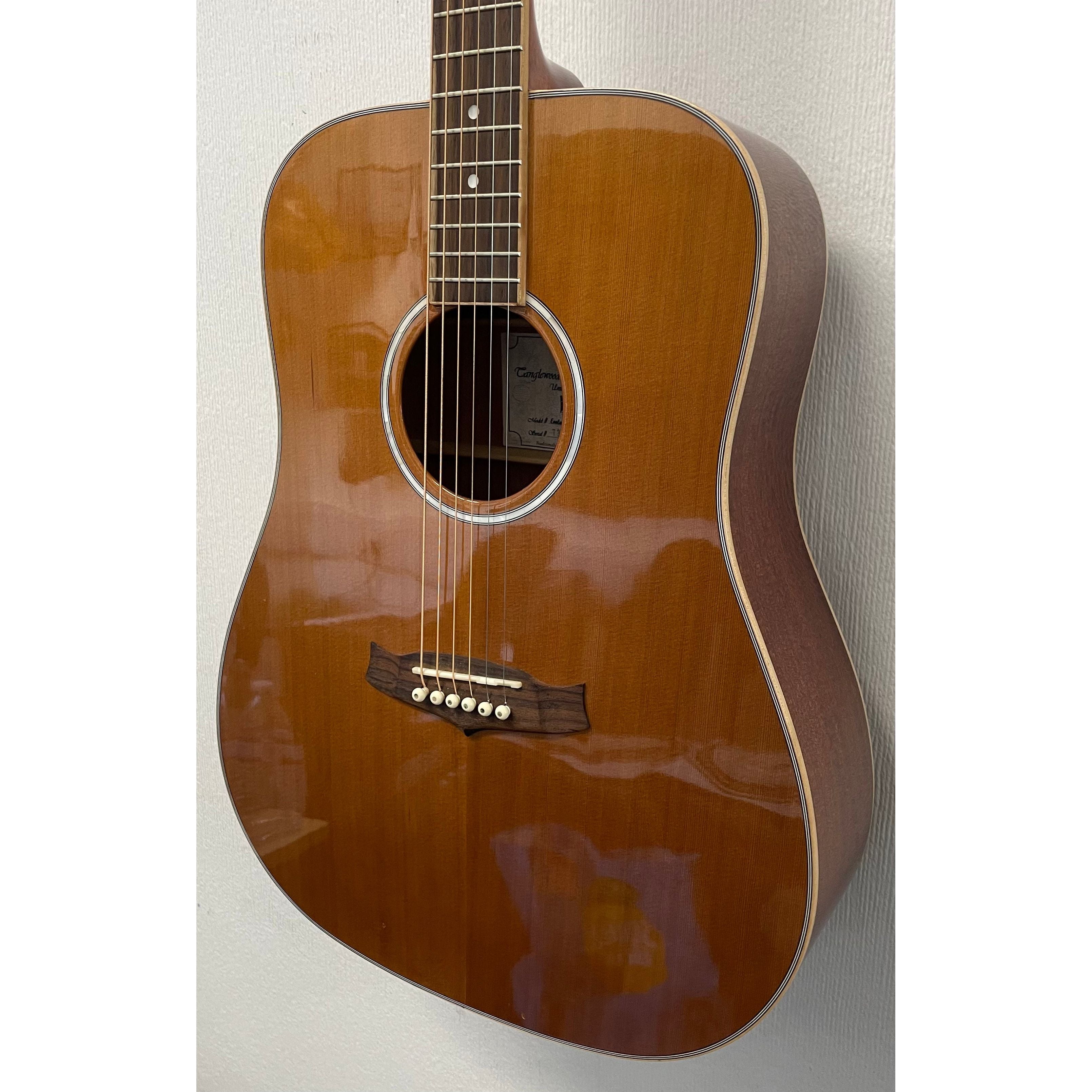 Tanglewood Evolution TW28 CSG Dreadnought Acoustic Guitar in Solid Cedar Pre-Owned