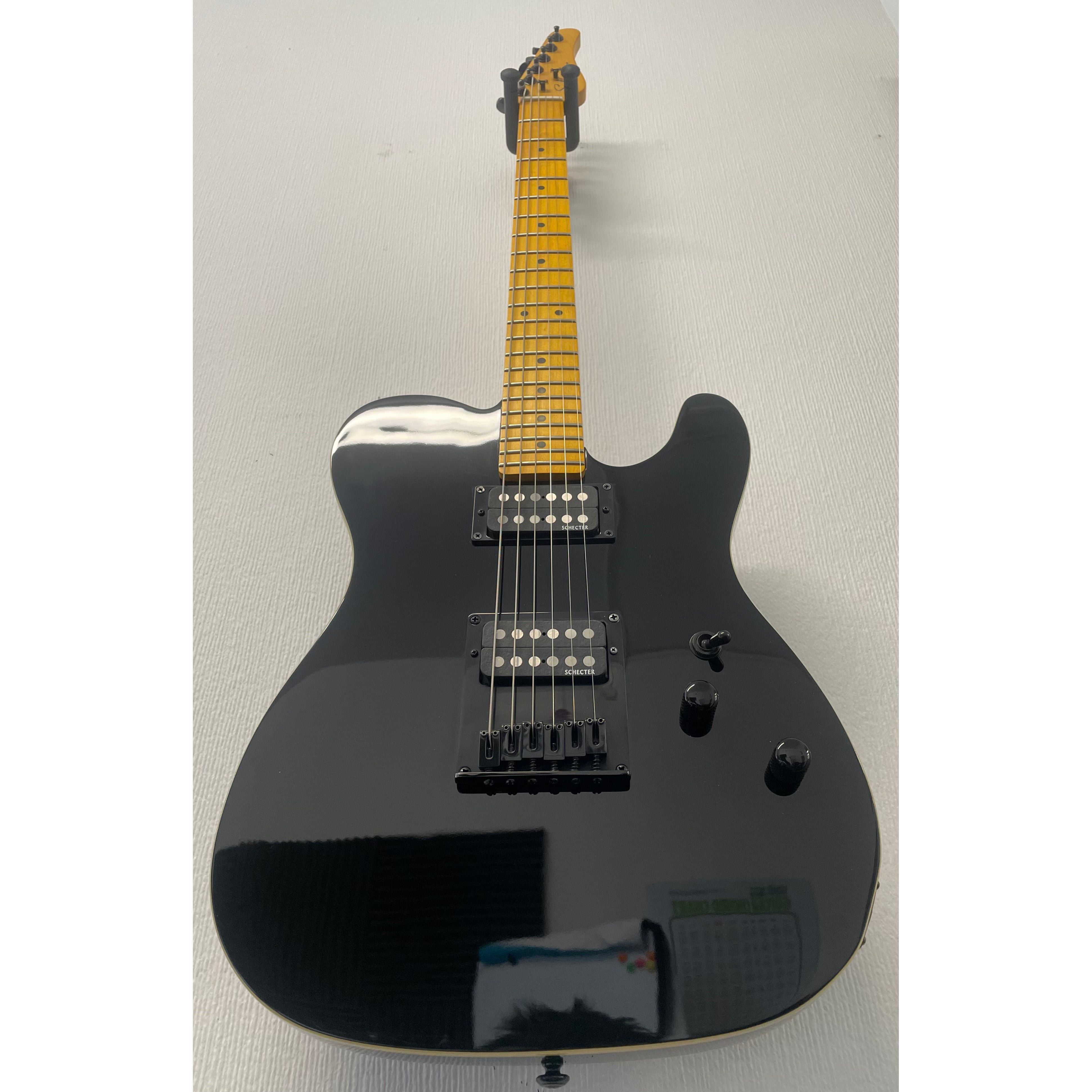 Schecter Diamond Series PT-MM Electric Guitar in Gloss Black with Hardcase Pre-Owned