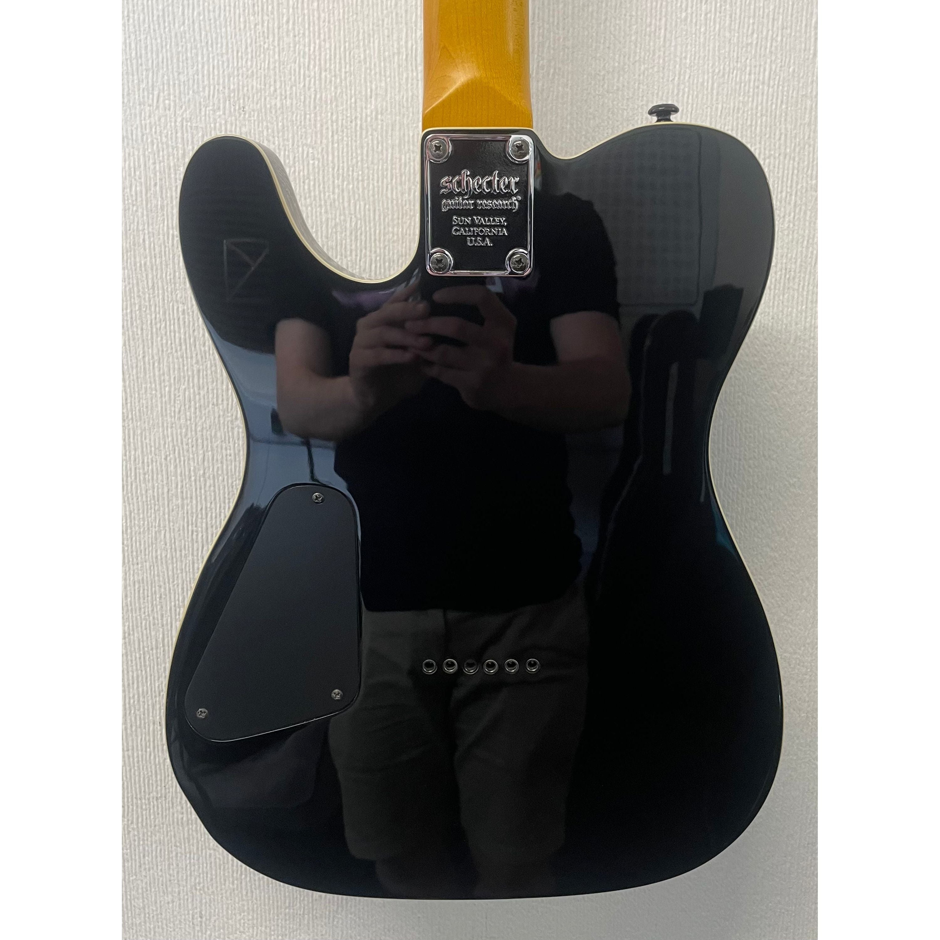Schecter Diamond Series PT-MM Electric Guitar in Gloss Black with Hardcase Pre-Owned