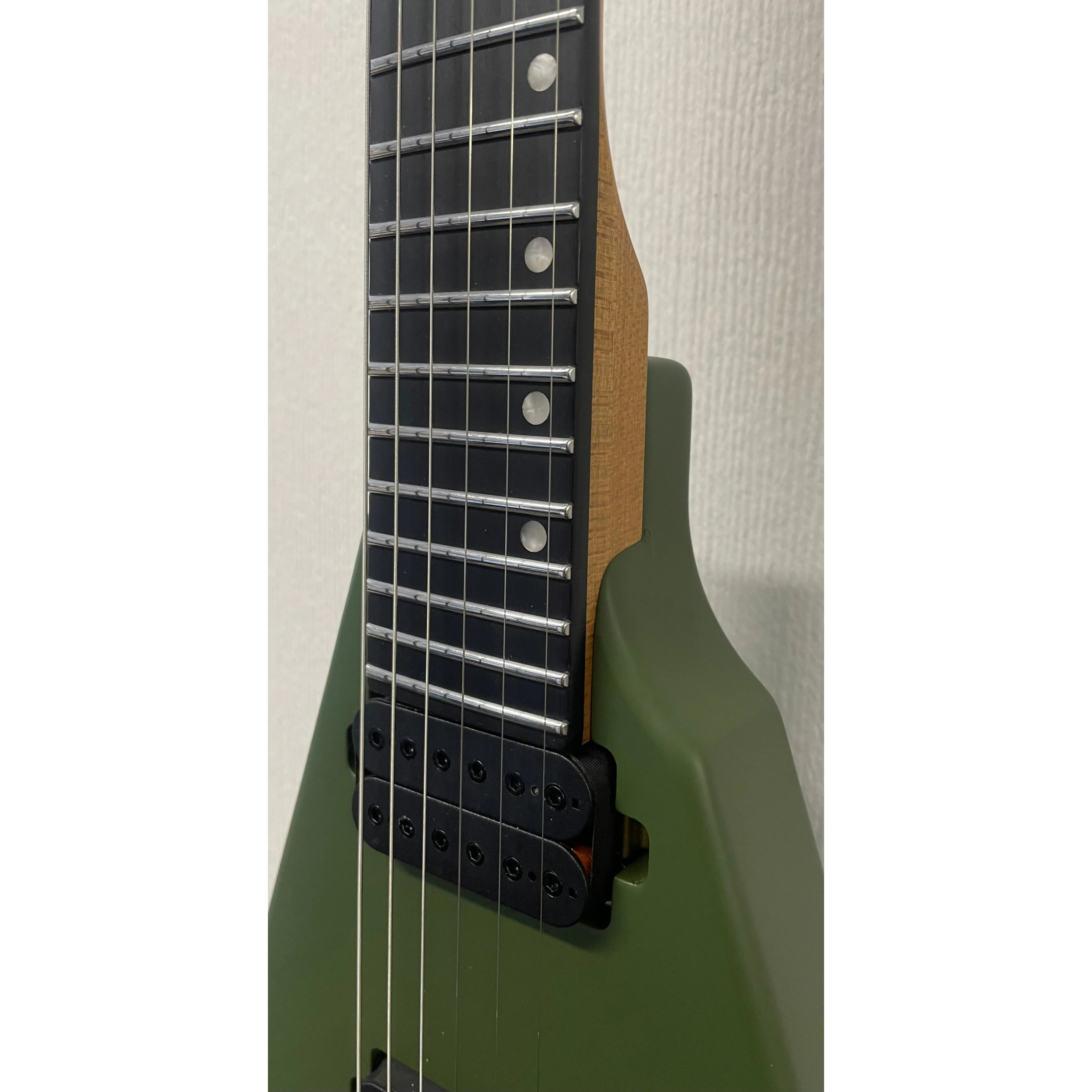 Spira Guitars Flying V Electric Guitar V-400 MGR Satin Dark Green Pre-Owned