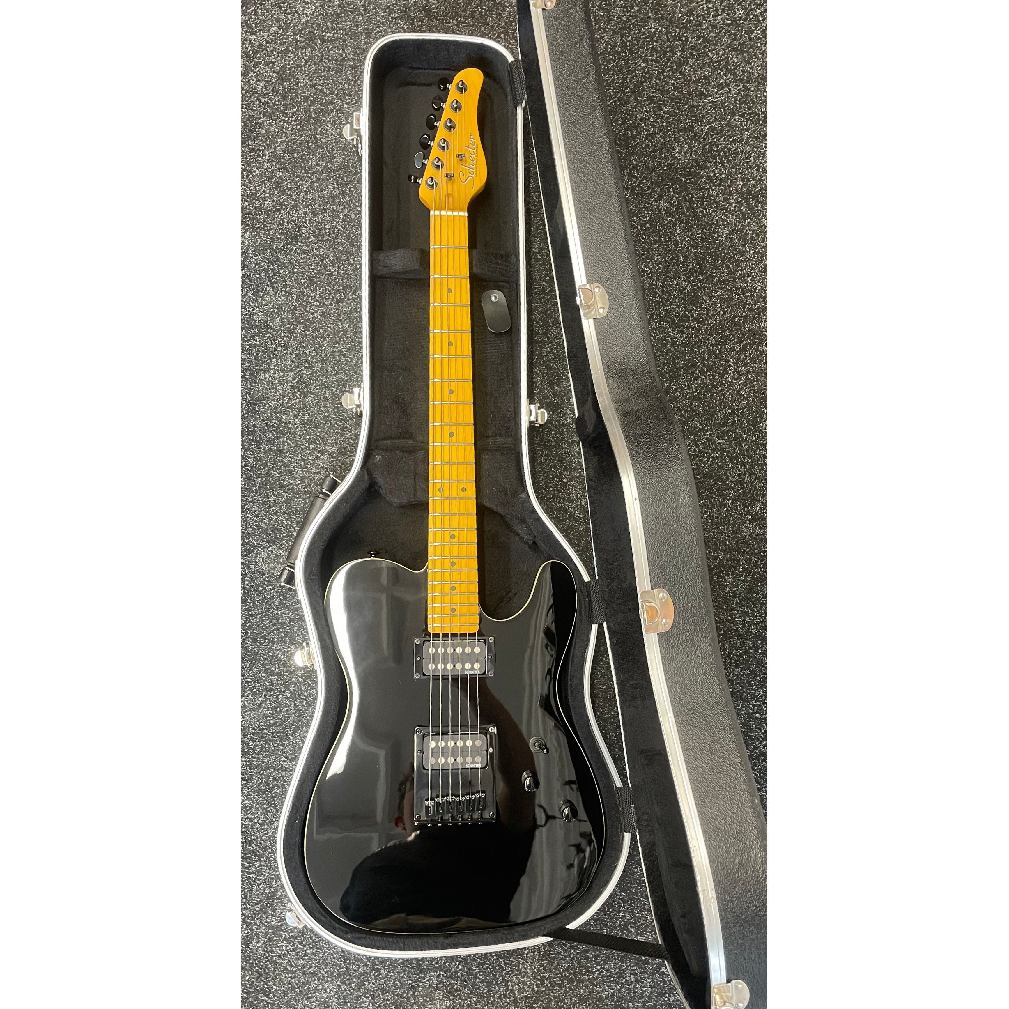 Schecter Diamond Series PT-MM Electric Guitar in Gloss Black with Hardcase Pre-Owned
