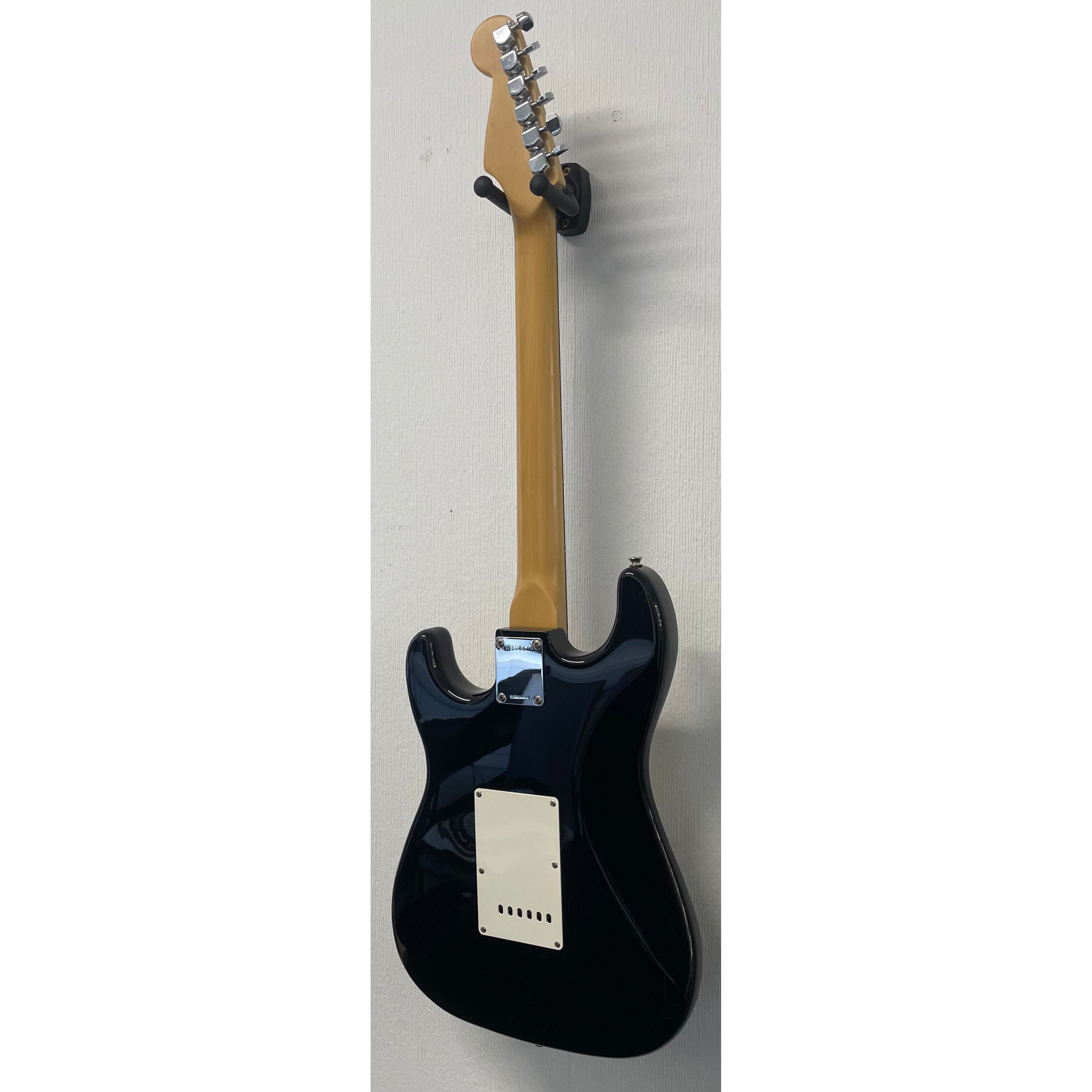 Squier By Fender Stratocaster 1990's in Gloss Black with Gigbag Pre-Owned