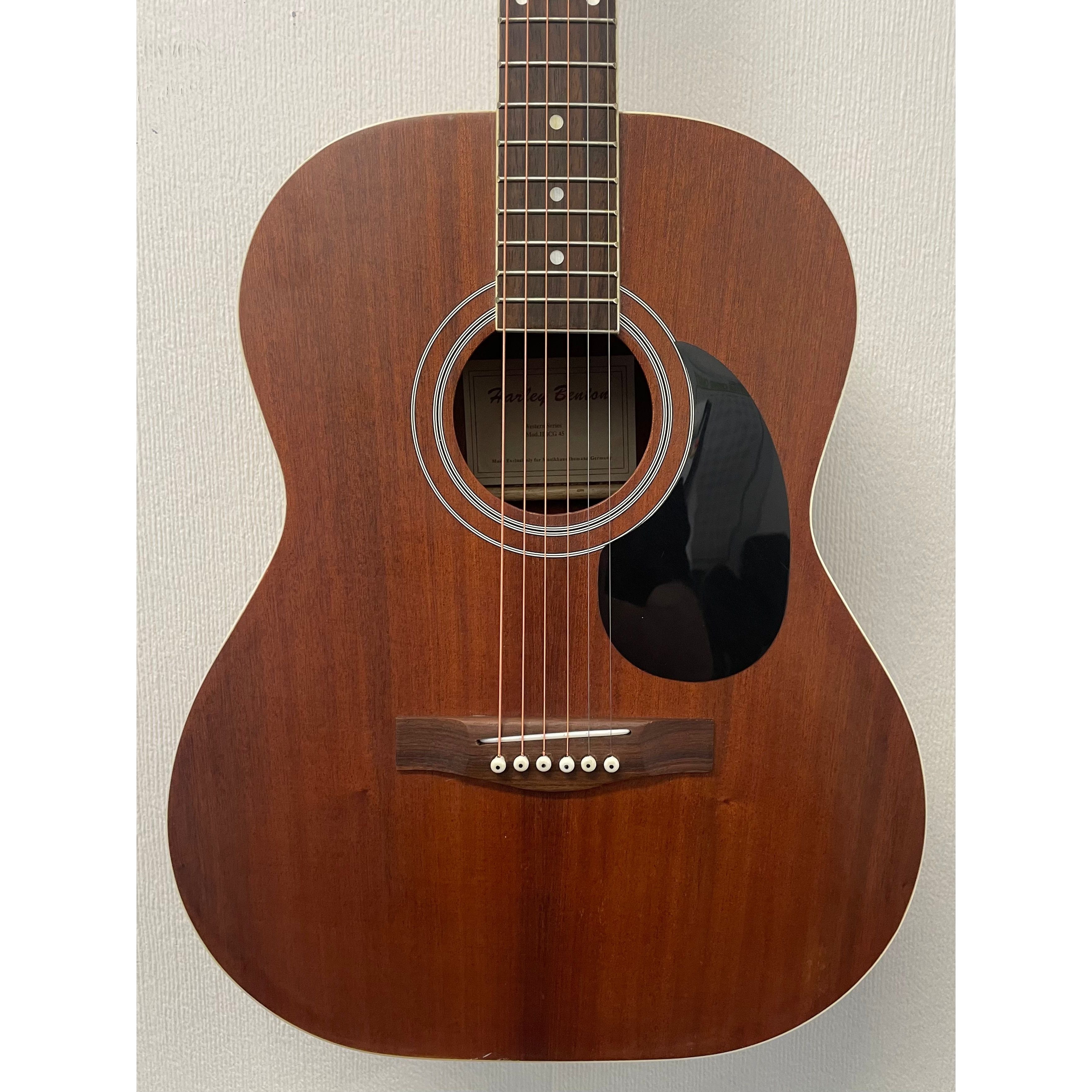 Harley Benton HBCG45 Acoustic Guitar in Natural Satin with Gigbag Pre-Owned