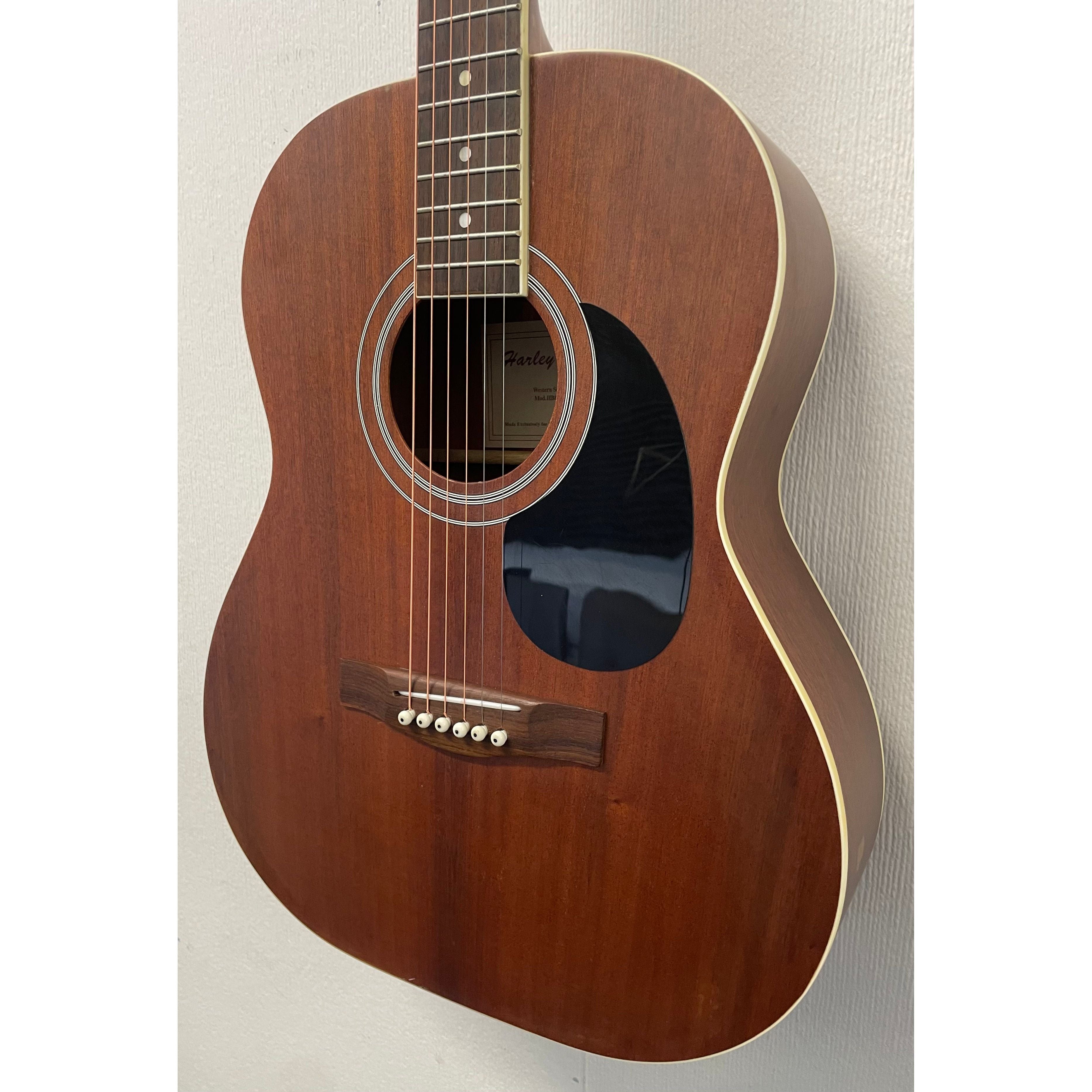 Harley Benton HBCG45 Acoustic Guitar in Natural Satin with Gigbag Pre-Owned