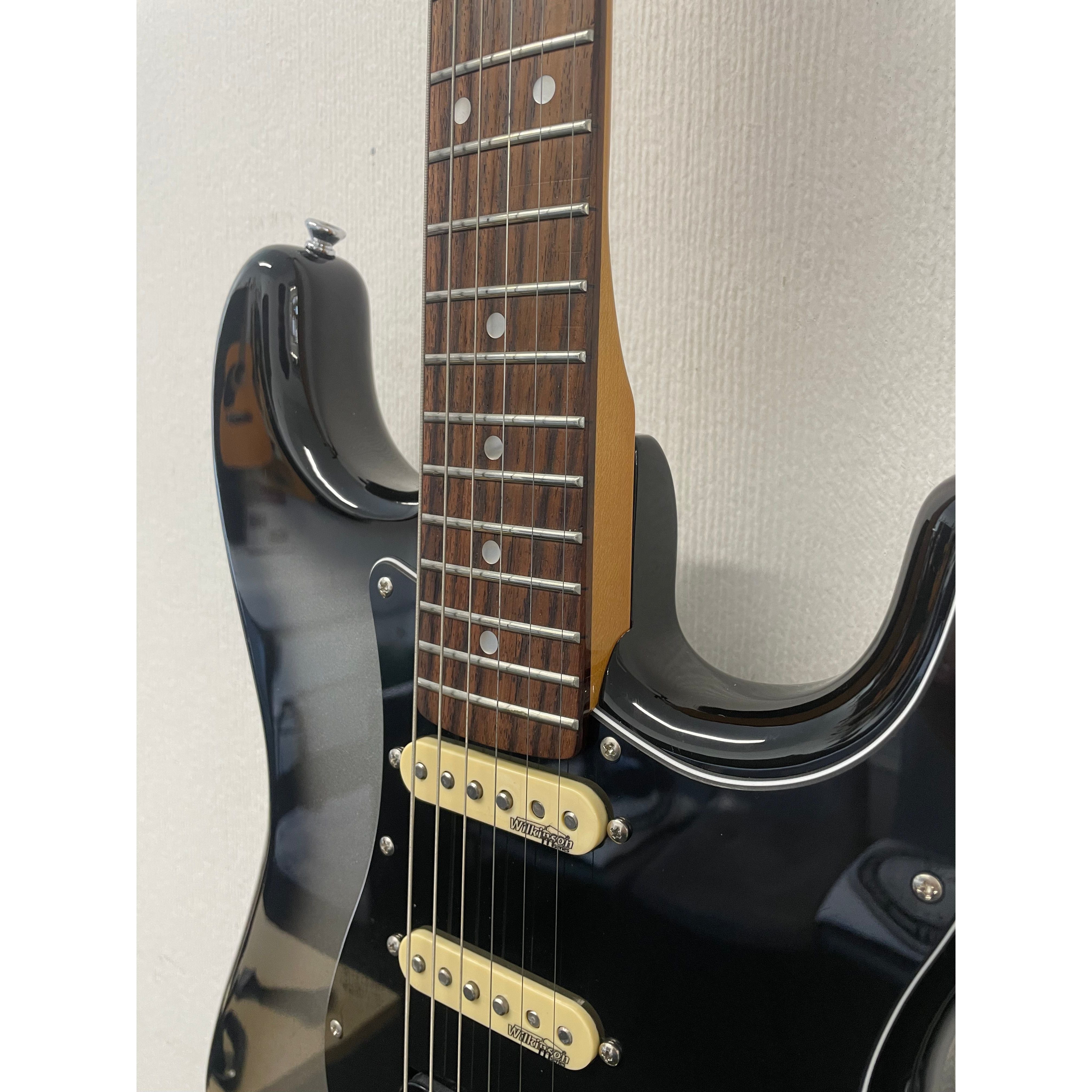Vintage 25th Anniversary VS6 Stratocaster Style Electric Guitar in Limited Edition Silverburst with Gigbag Pre-Owned