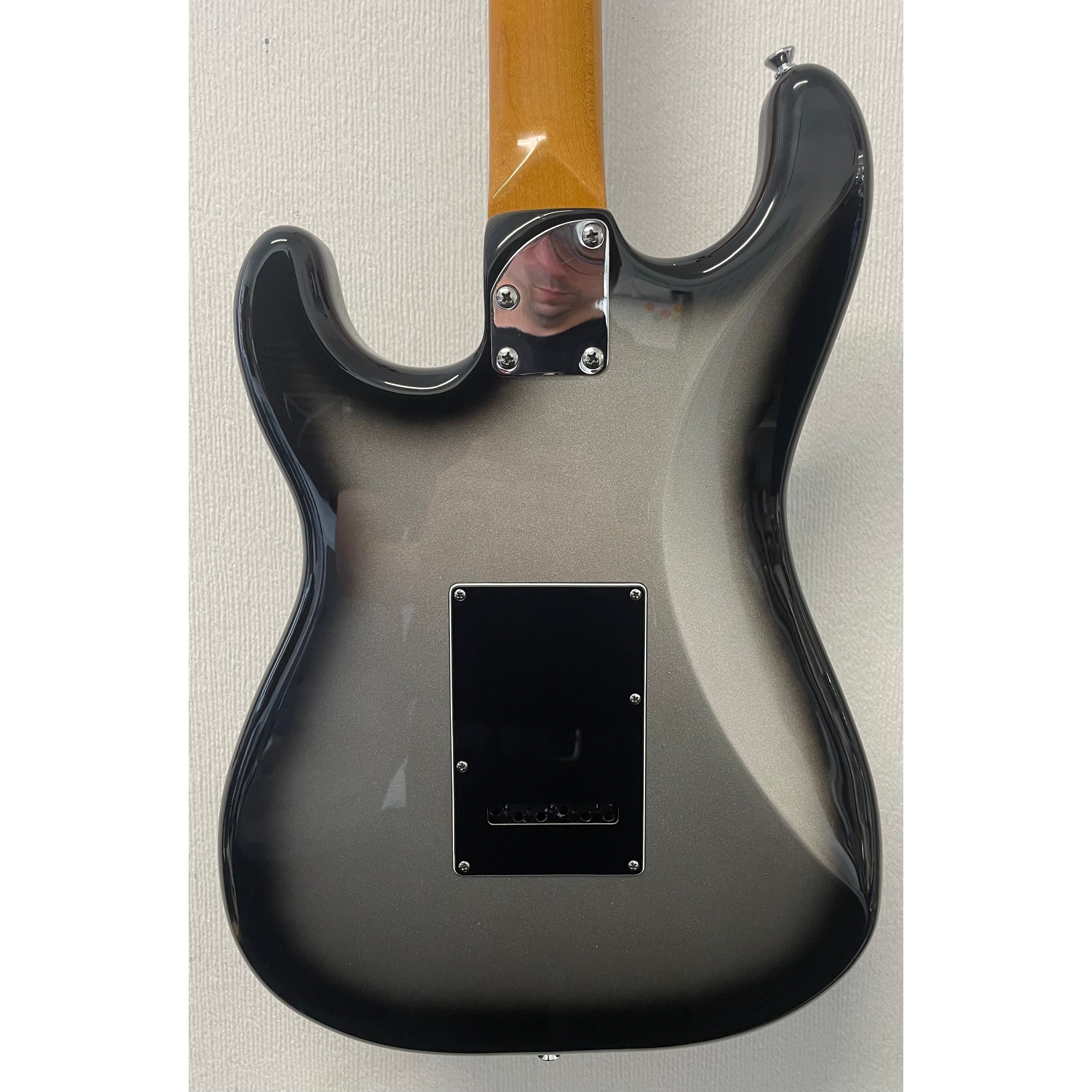 Vintage 25th Anniversary VS6 Stratocaster Style Electric Guitar in Limited Edition Silverburst with Gigbag Pre-Owned