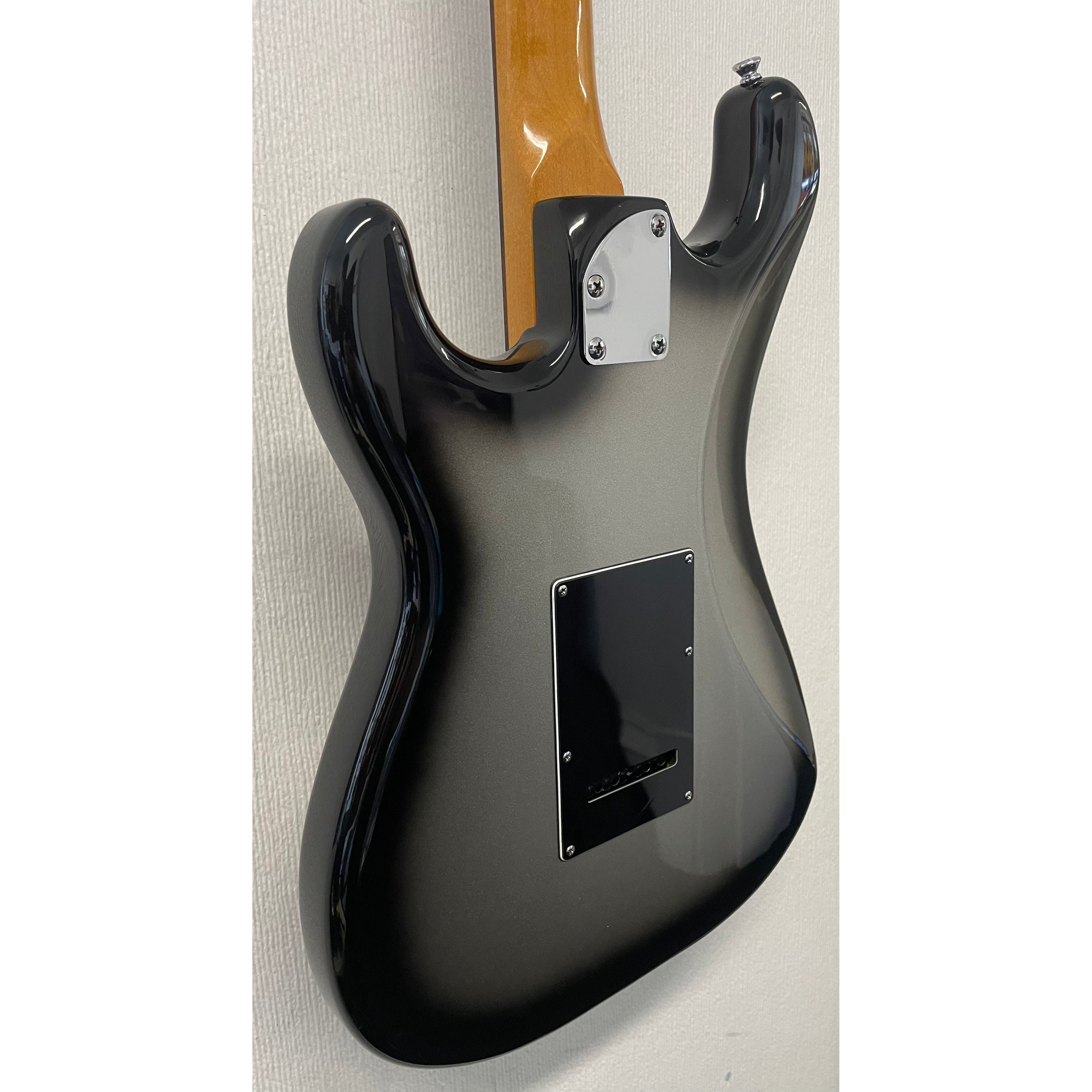 Vintage 25th Anniversary VS6 Stratocaster Style Electric Guitar in Limited Edition Silverburst with Gigbag Pre-Owned