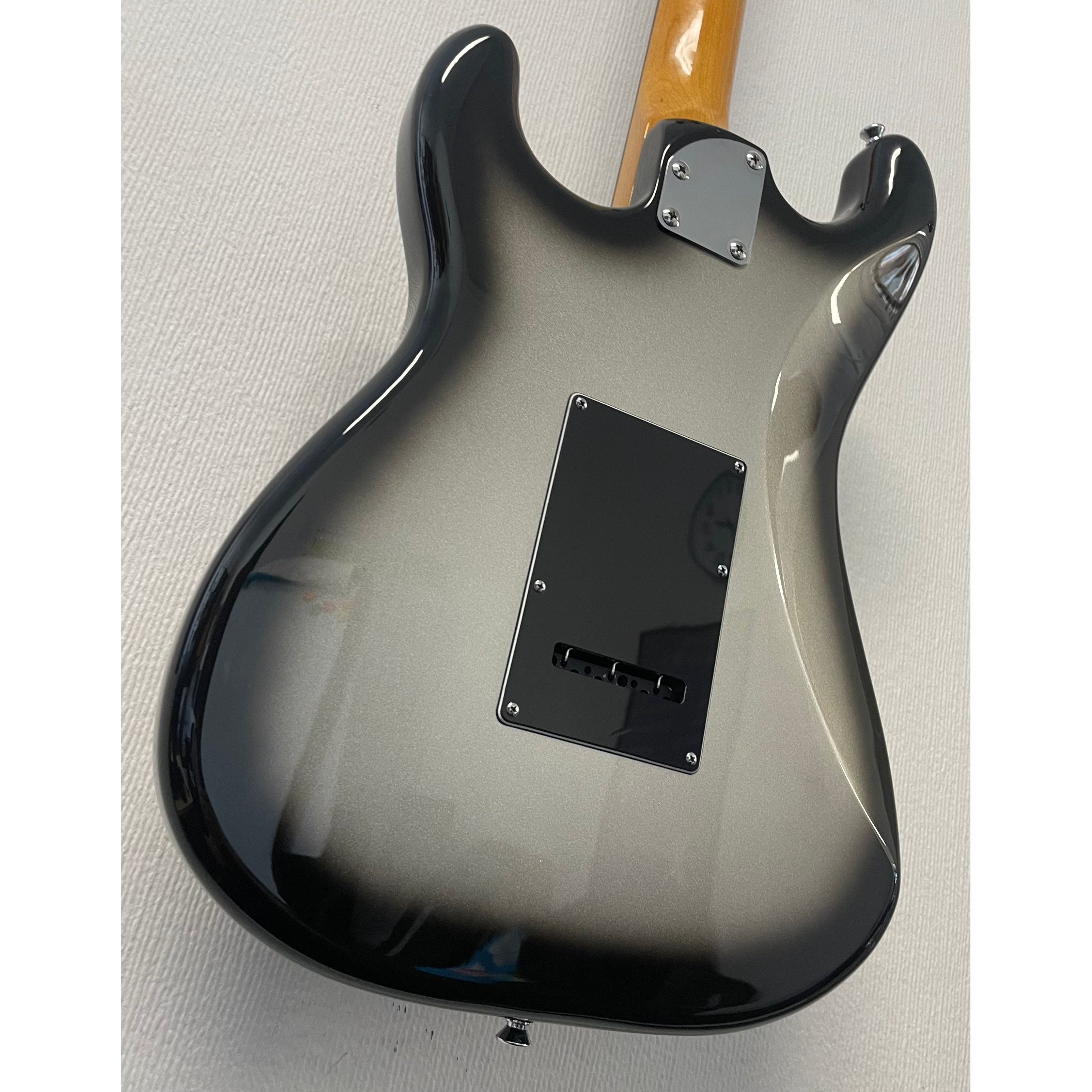 Vintage 25th Anniversary VS6 Stratocaster Style Electric Guitar in Limited Edition Silverburst with Gigbag Pre-Owned
