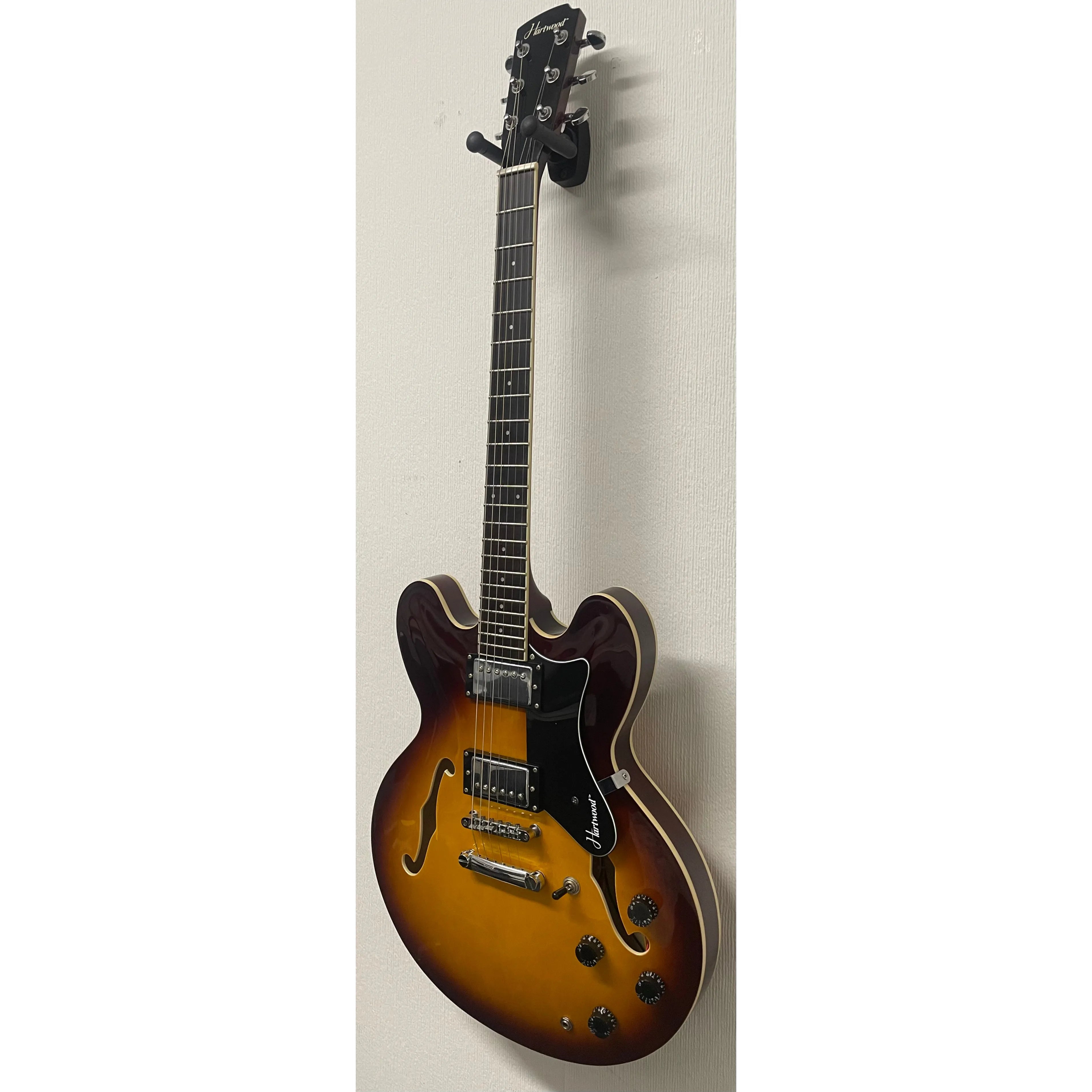 Hartwood Revival Hollowbody Electric Guitar in Sunburst Pre-Owned