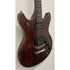 Vantage VS600 Vintage Electric Guitar in Natural Brown Finish with Original Hardcase Pre-Owned