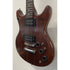 Vantage VS600 Vintage Electric Guitar in Natural Brown Finish with Original Hardcase Pre-Owned