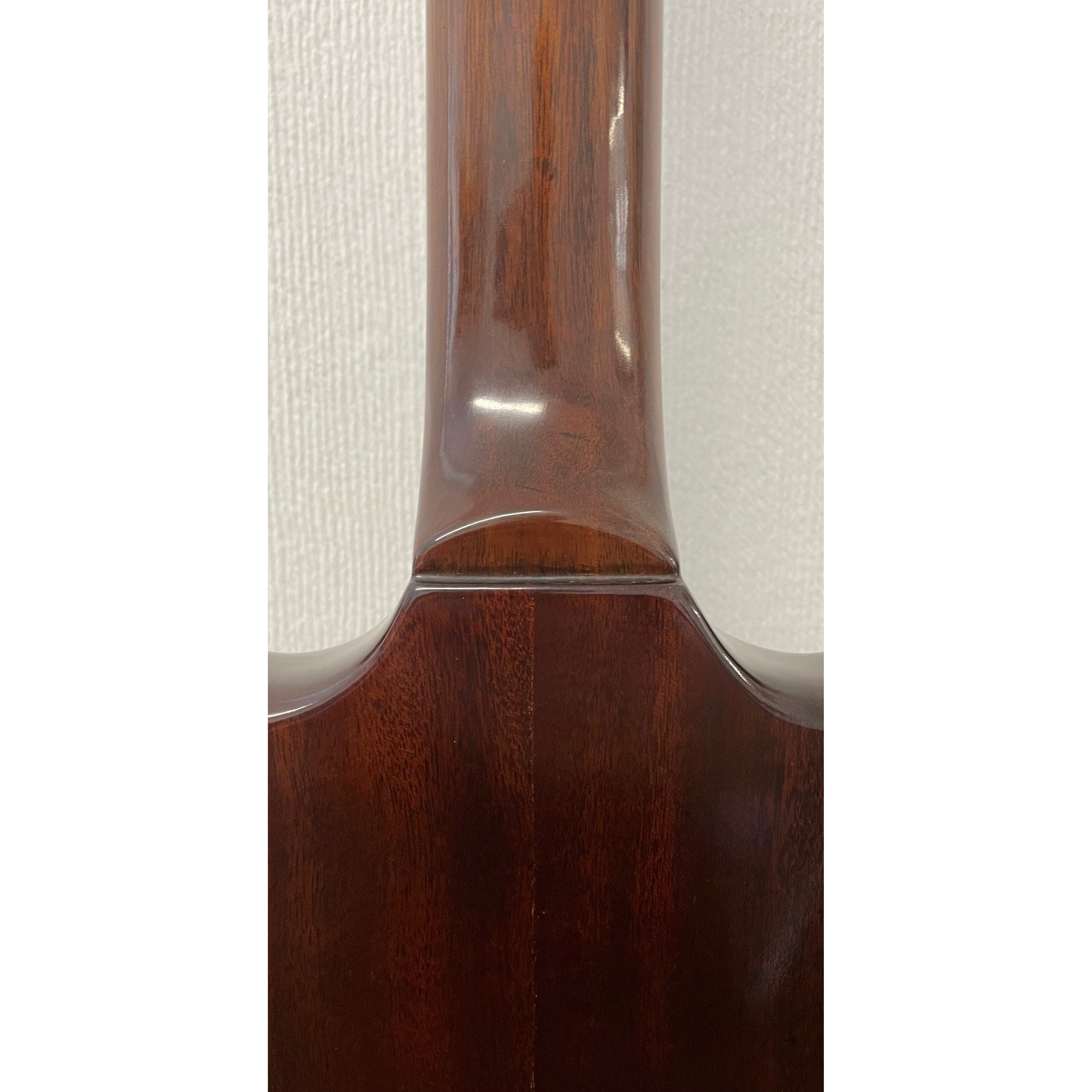 Vantage VS600 Vintage Electric Guitar in Natural Brown Finish with Original Hardcase Pre-Owned