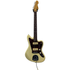 Vintage V65 Reissued Vibrato Jaguar Style Electric Guitar in Vintage White Pre-Owned