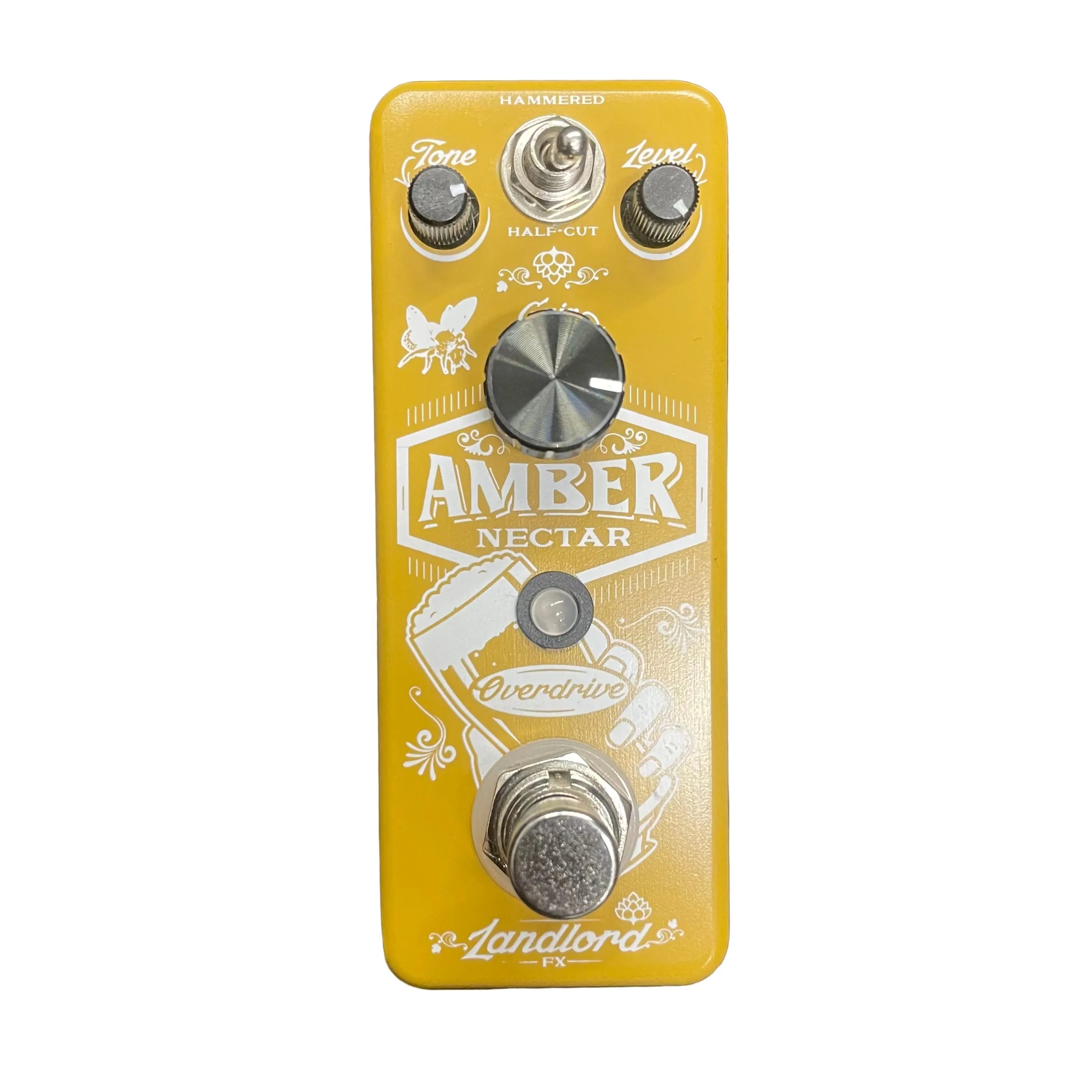 Landlord FX Amber Nectar Overdrive Pedal Pre-Owned