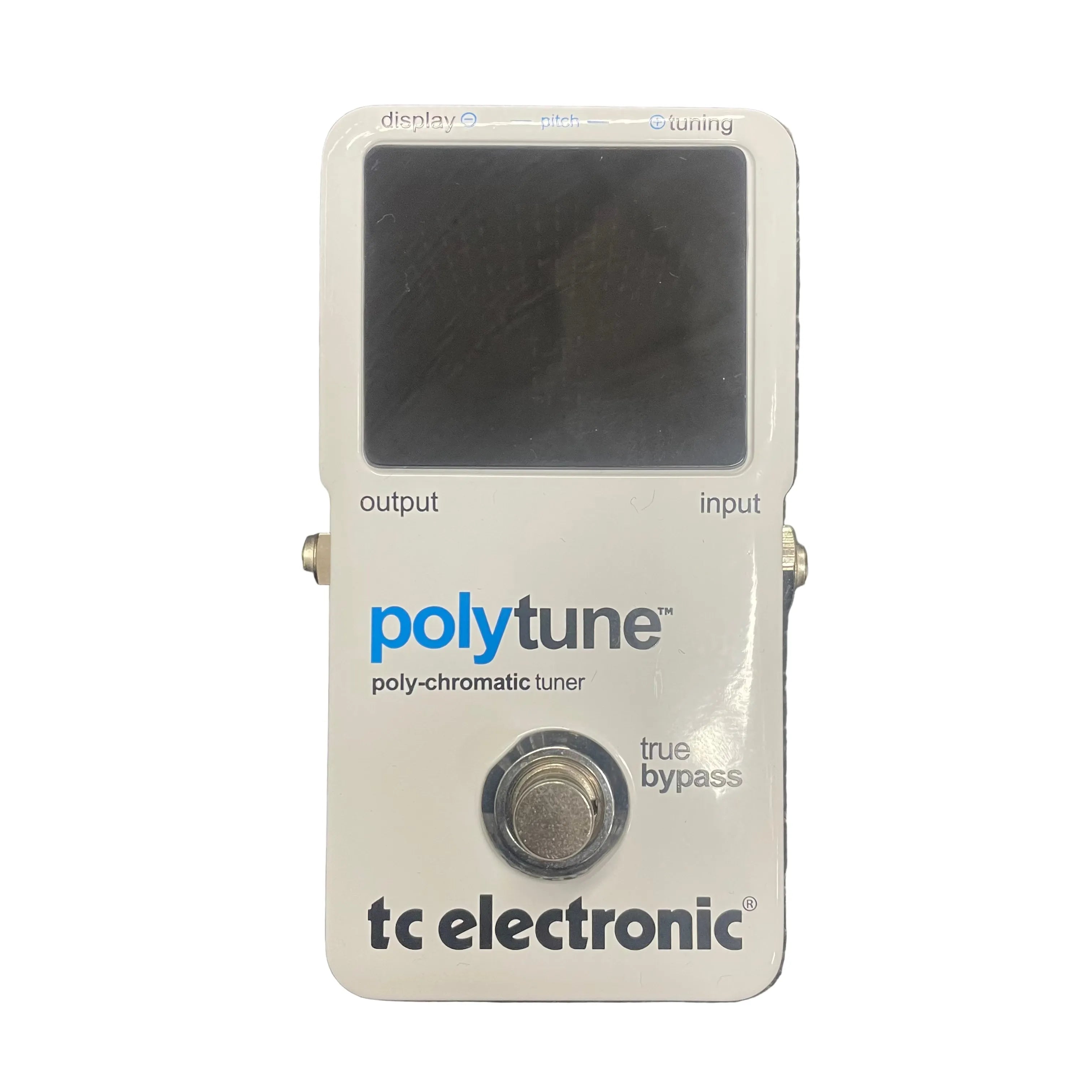 TC-Electronic Polytune Poly-chromatic Tuner for Bass or Guitar Pre-Owned