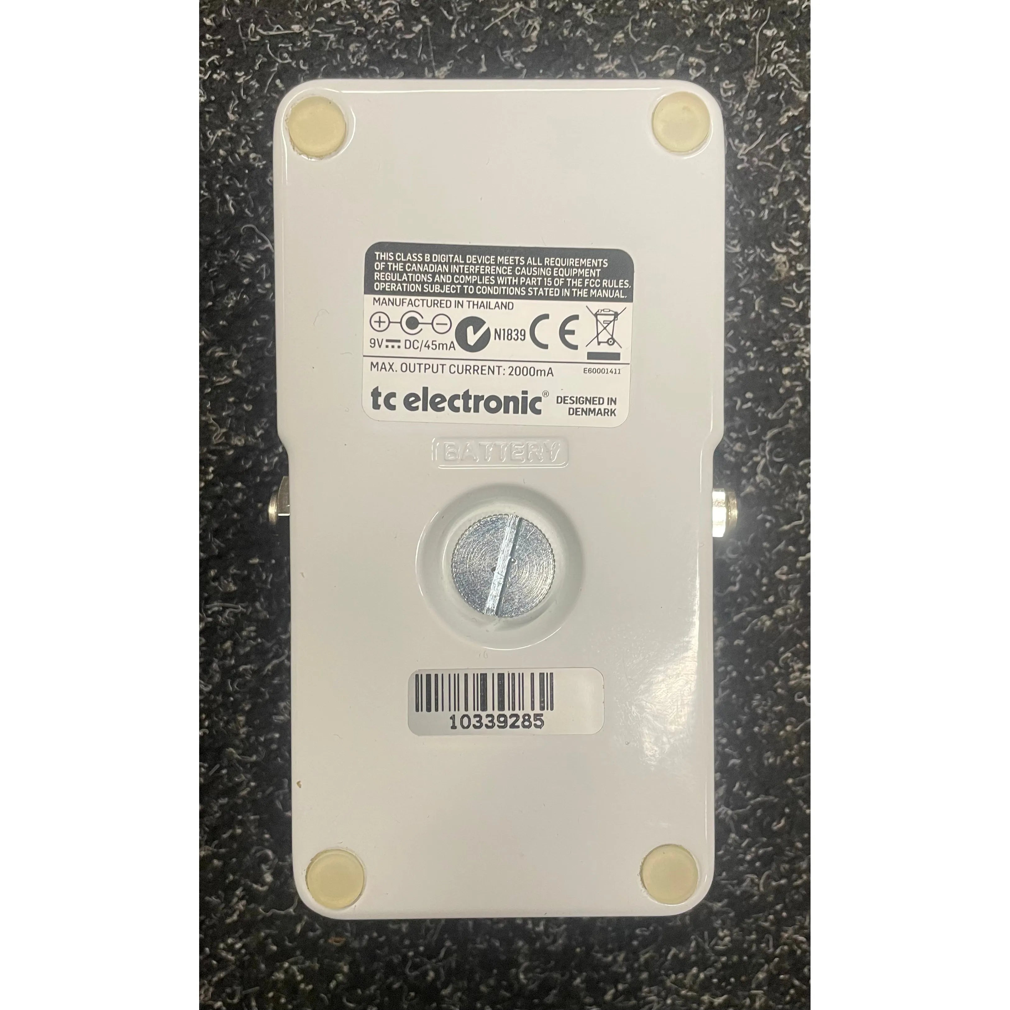 TC-Electronic Polytune Poly-chromatic Tuner for Bass or Guitar Pre-Owned