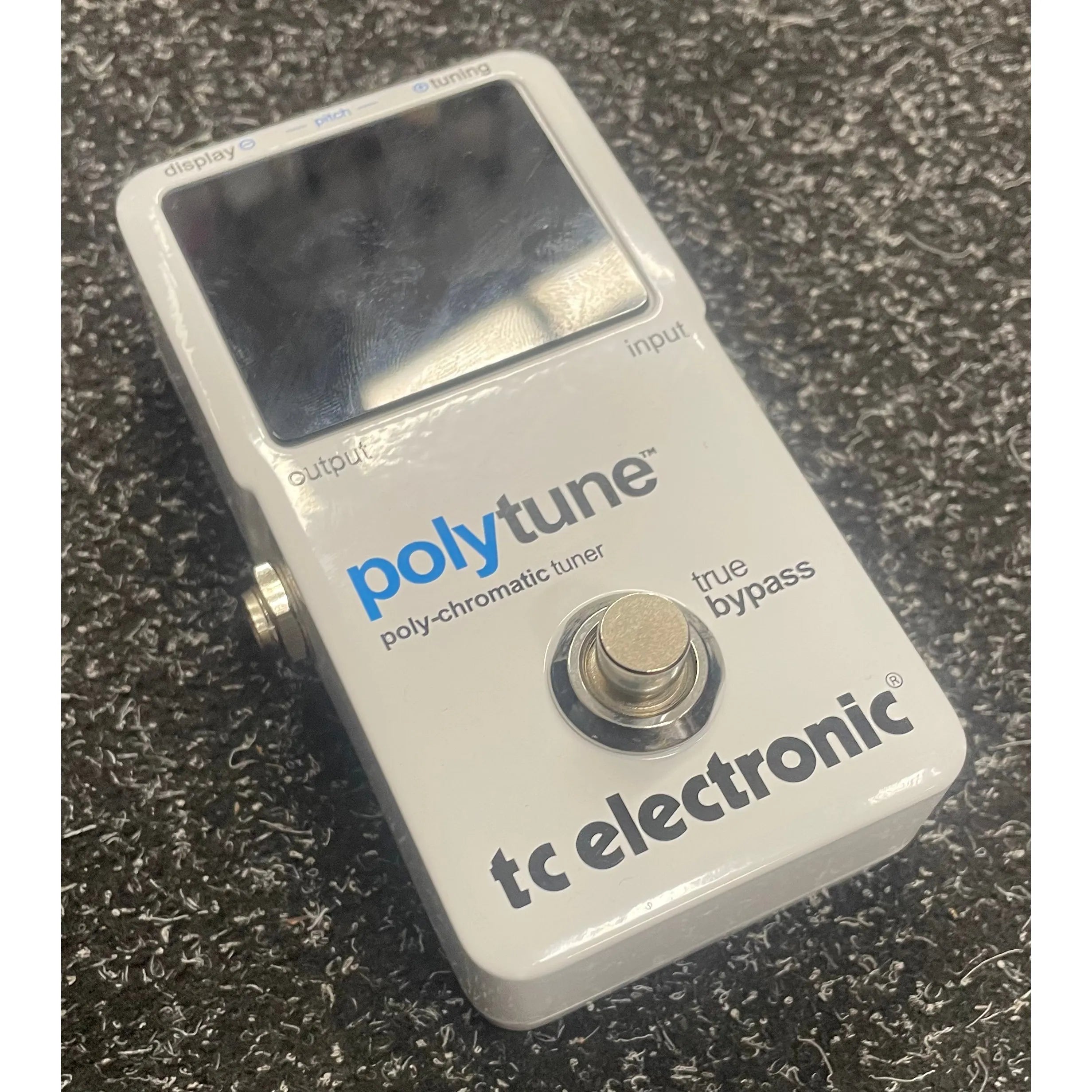 TC-Electronic Polytune Poly-chromatic Tuner for Bass or Guitar Pre-Owned