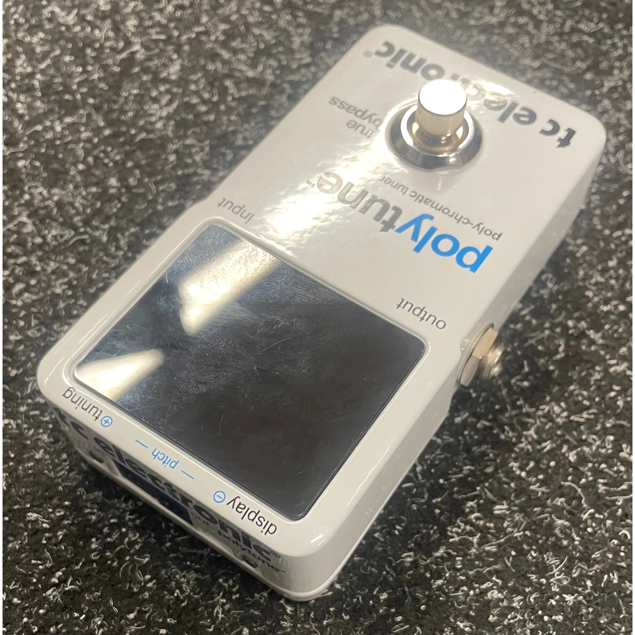 TC-Electronic Polytune Poly-chromatic Tuner for Bass or Guitar Pre-Owned