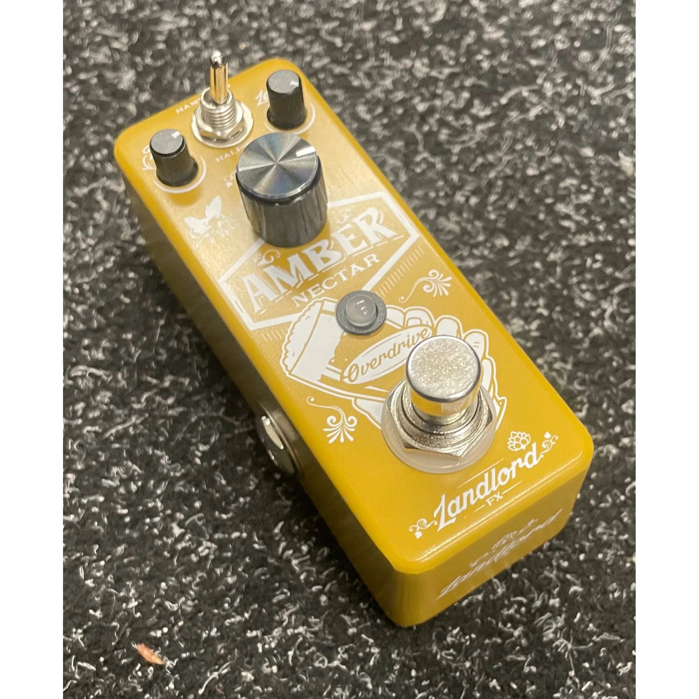 Landlord FX Amber Nectar Overdrive Pedal Pre-Owned