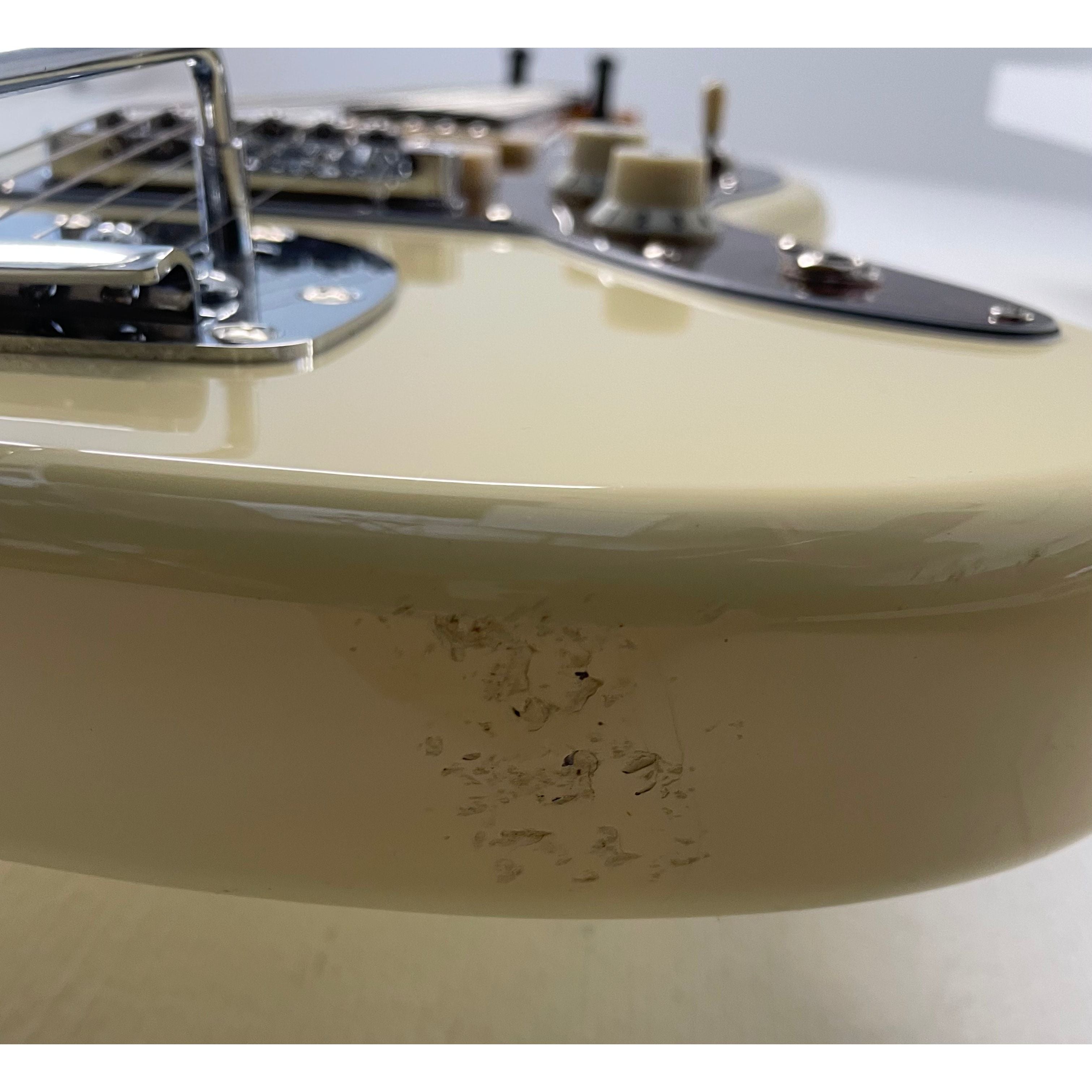 Vintage V65 Reissued Vibrato Jaguar Style Electric Guitar in Vintage White Pre-Owned