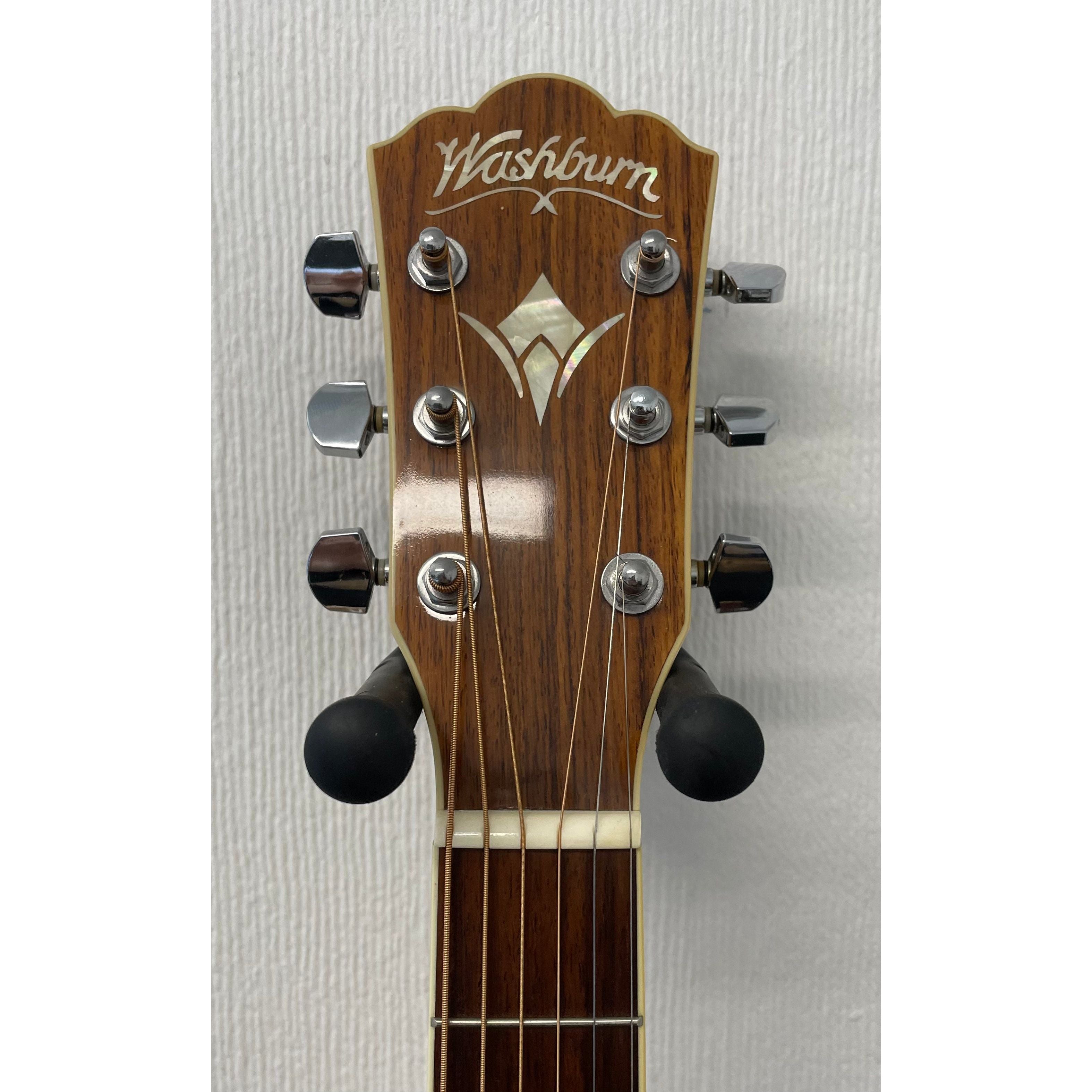 Washburn WD10 SCE WAT Electro Acoustic Guitar with Hiscox Hardcase Pre-Owned