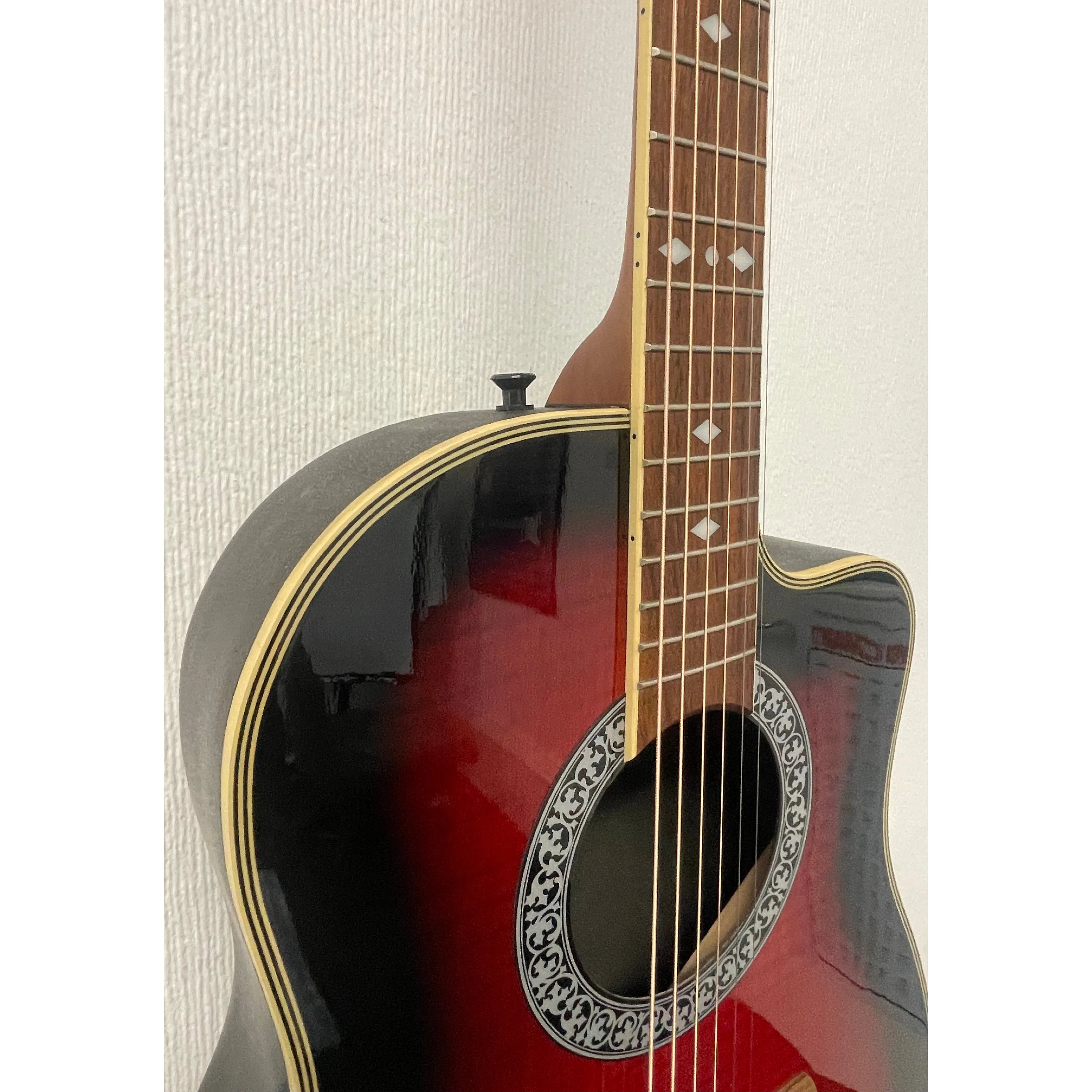 Aria AMB-50 RS Ovation Style Acoustic Guitar Pre-Owned