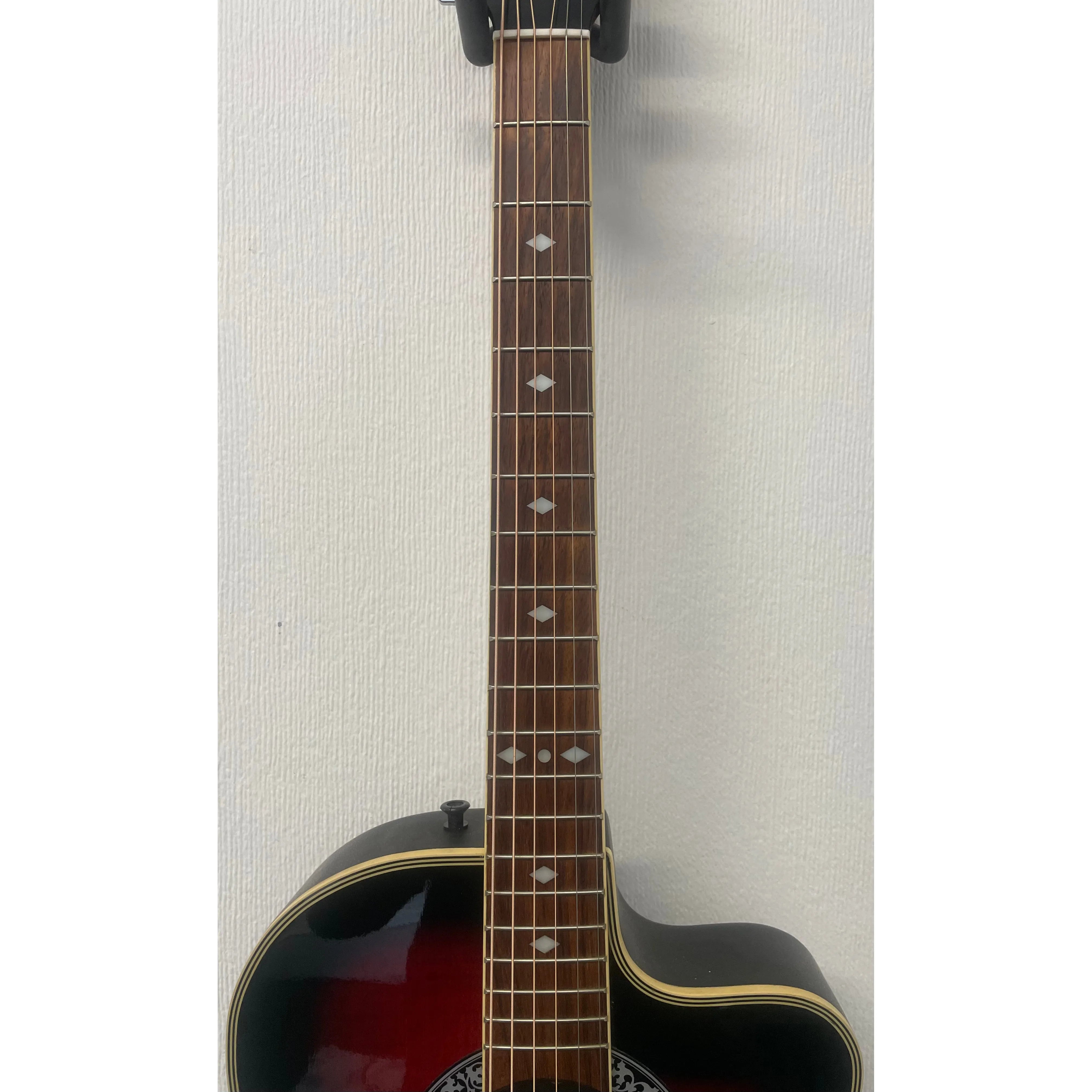 Aria AMB-50 RS Ovation Style Acoustic Guitar Pre-Owned