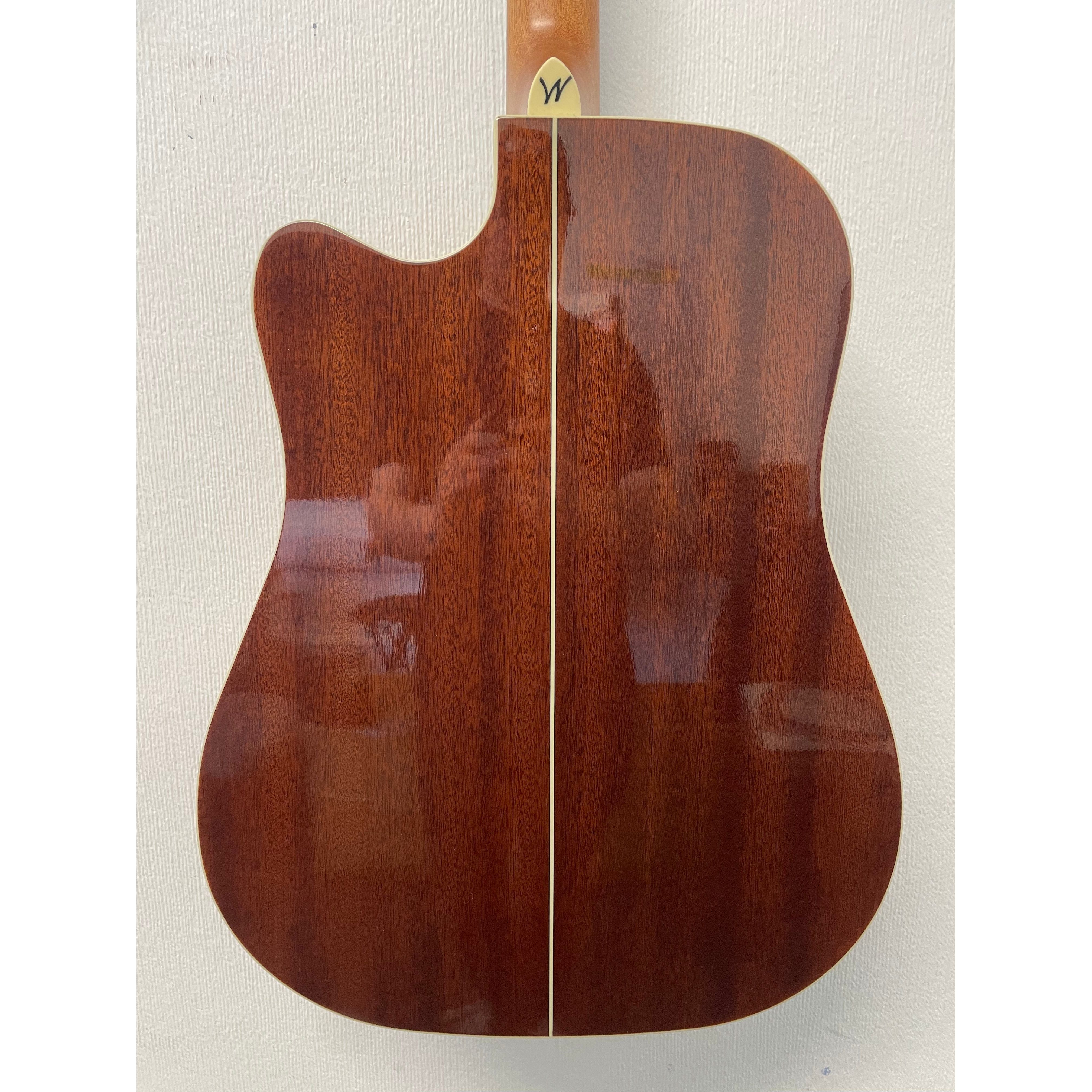 Washburn WD10 SCE WAT Electro Acoustic Guitar with Hiscox Hardcase Pre-Owned
