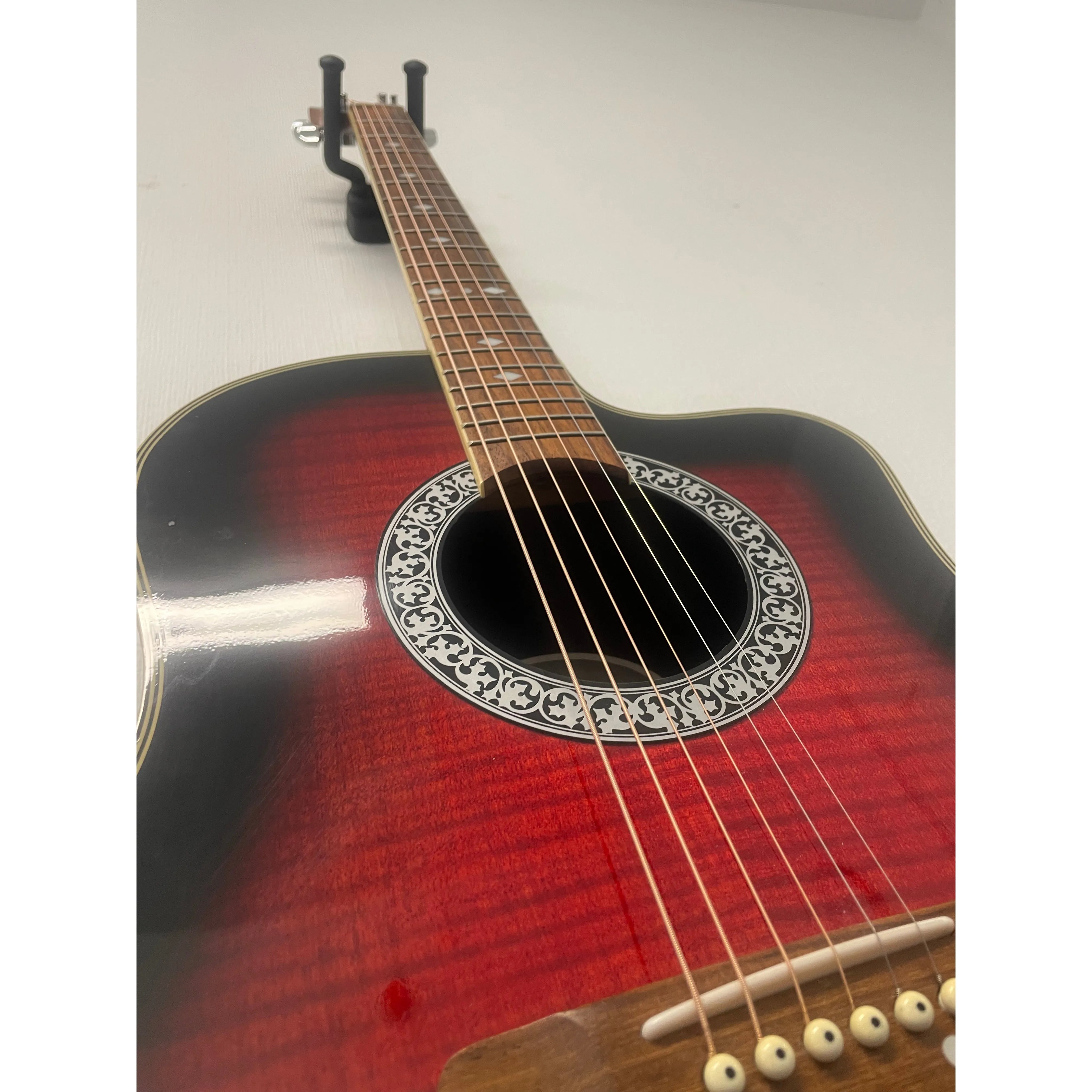 Aria AMB-50 RS Ovation Style Acoustic Guitar Pre-Owned