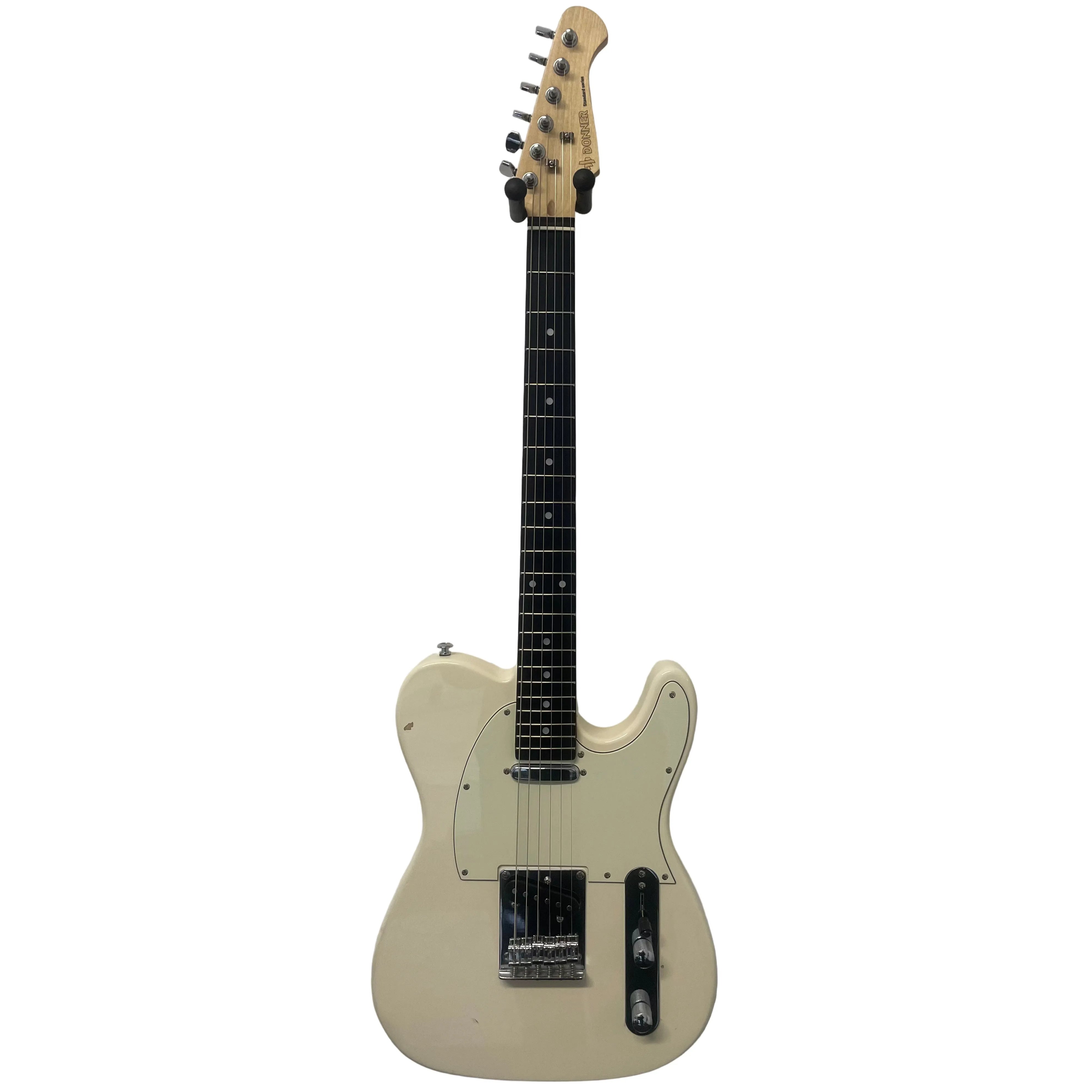 Donner Standard Series Telecaster Style Electric Guitar in White Pre-Owned