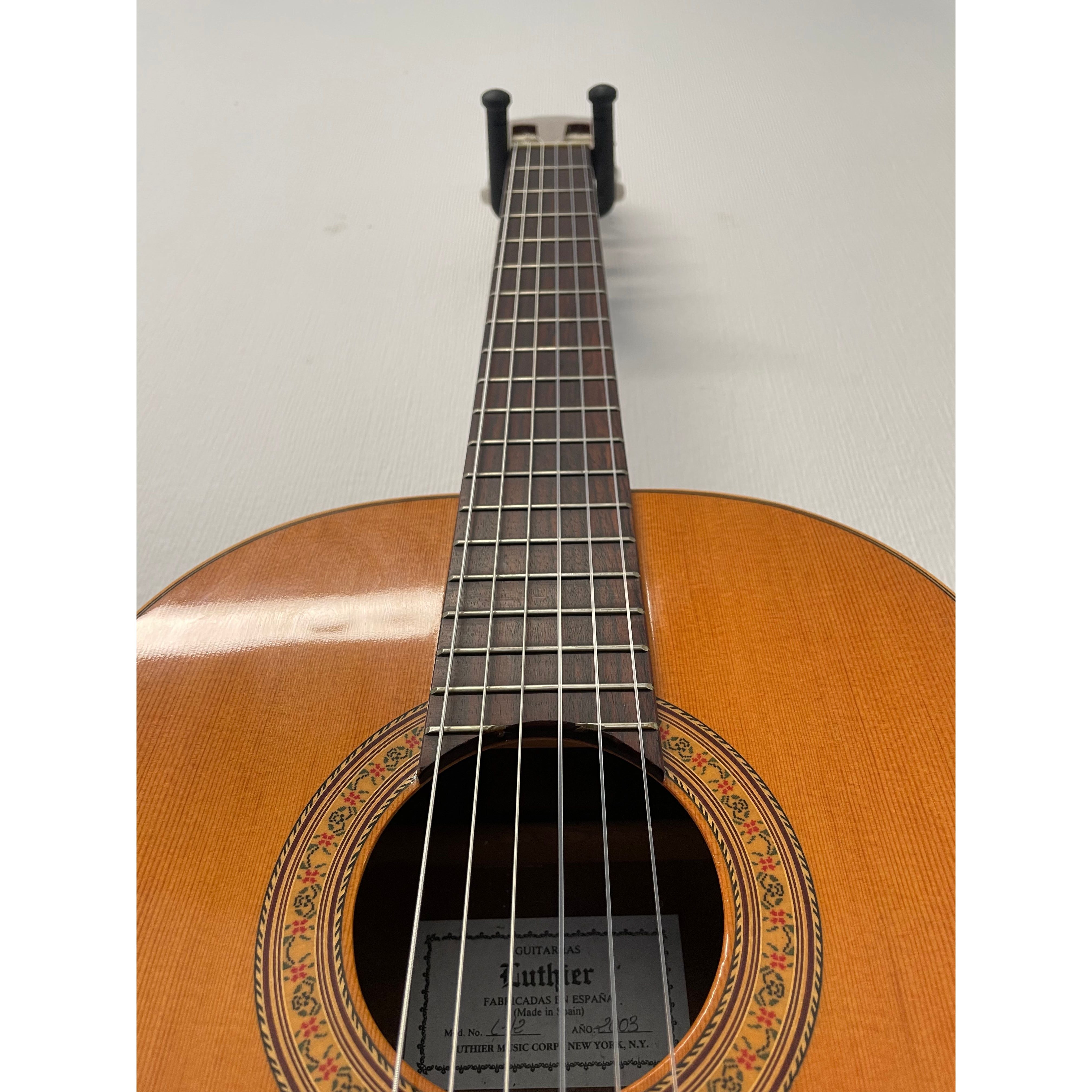 Luthier Music Corp Classical Guitar L.12 in Natural Gloss Finish with Gigbag Pre-Owned