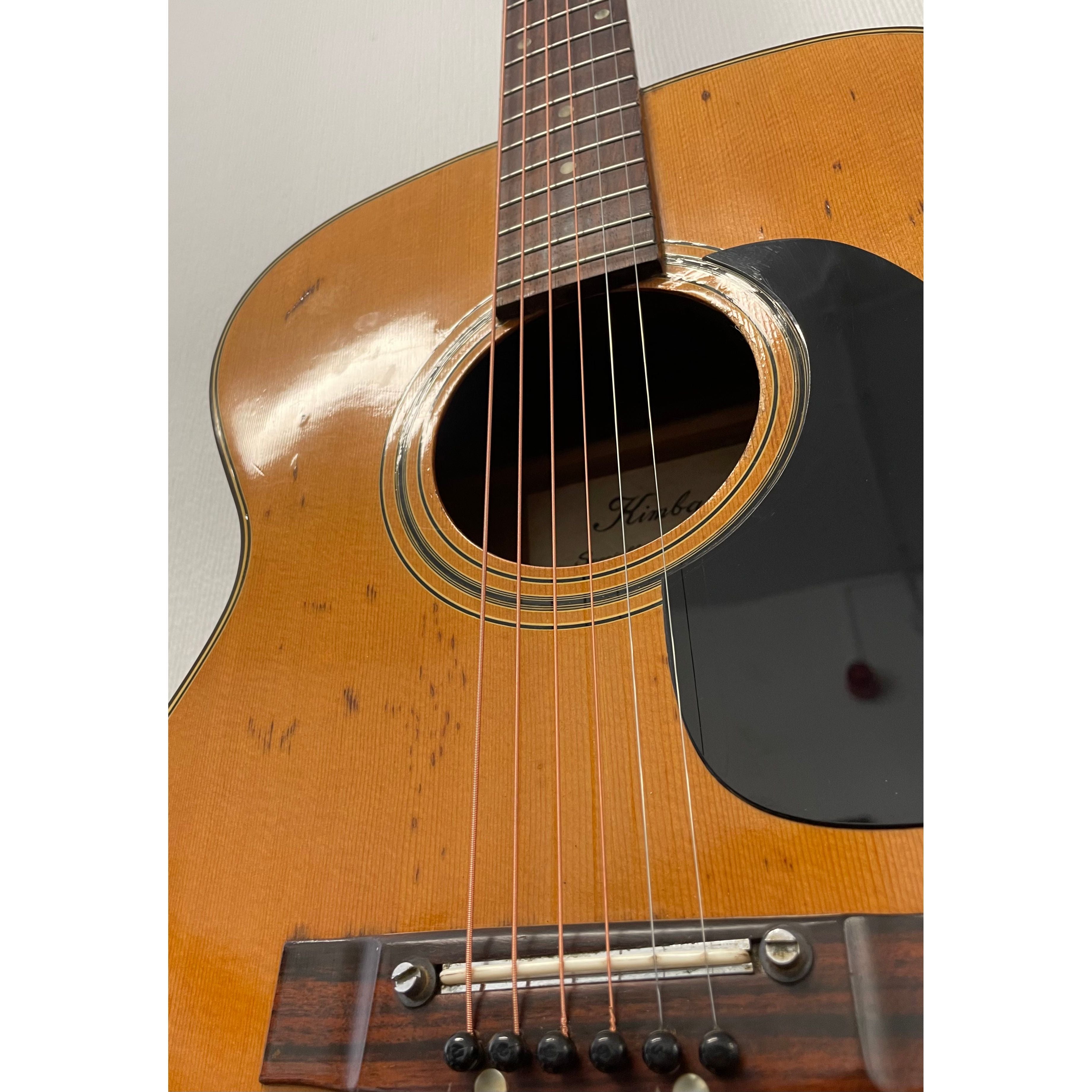 Kimbara FCN-London Folk Acoustic Guitar Made in Japan No.30 in Natural Gloss Pre-Owned
