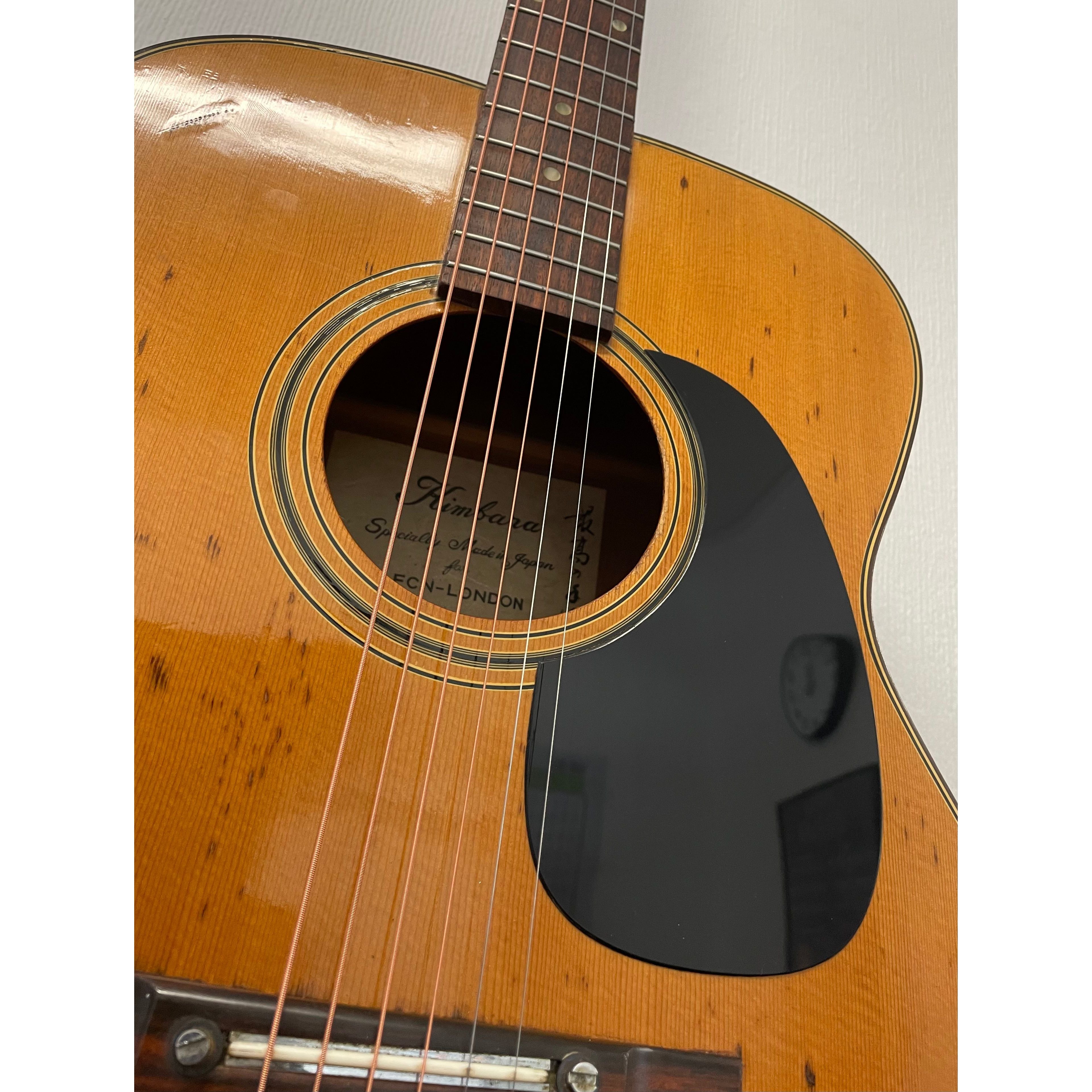 Kimbara FCN-London Folk Acoustic Guitar Made in Japan No.30 in Natural Gloss Pre-Owned