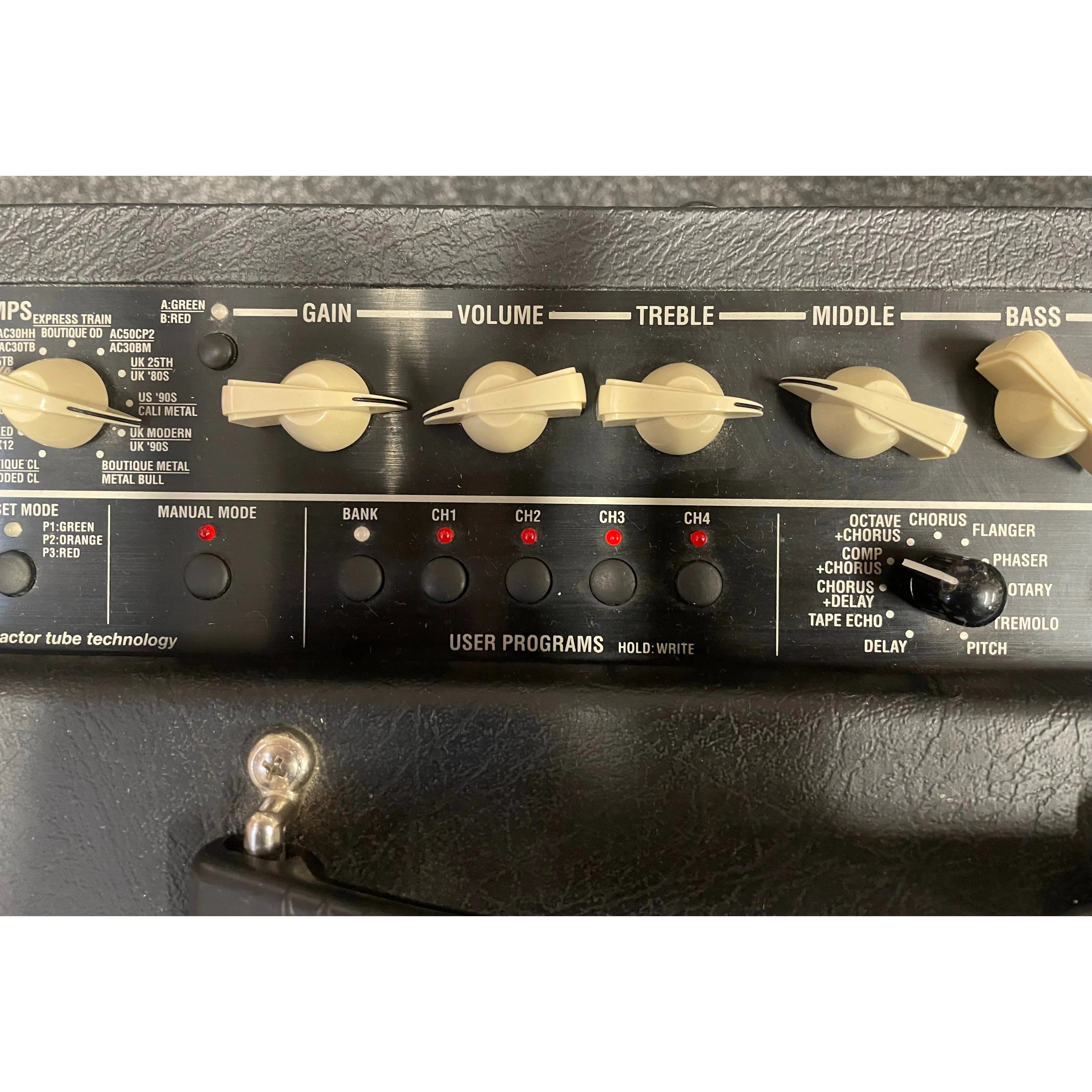 Vox Valvetronix VT30 Electric Guitar Digital Combo Amplifier with valve Outputting, 30 Watts, with Footswitch Pre-Owned