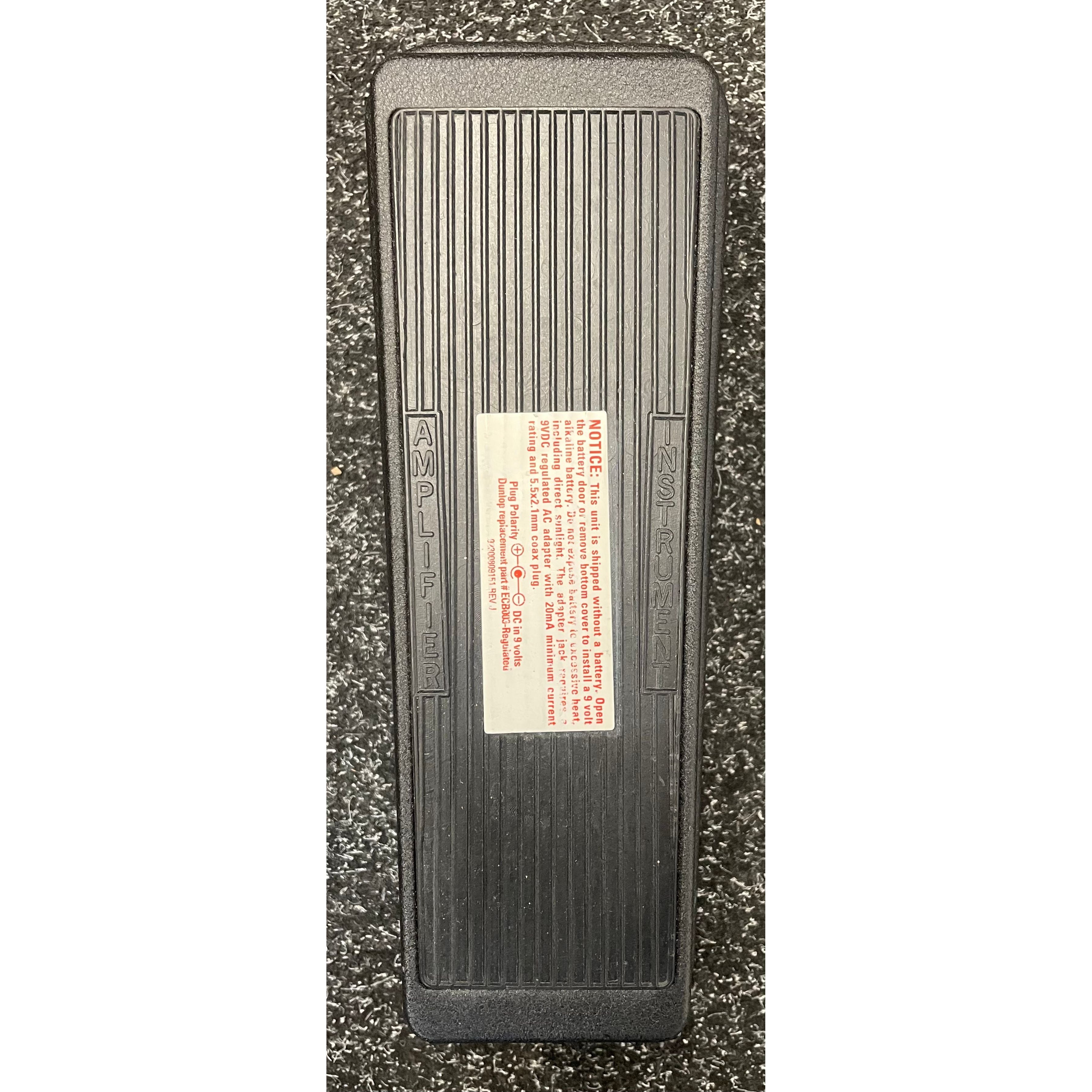 Jim Dunlop Original Crybaby Wah GCB-95 Effects Pedal for Electric Guitar Pre-Owned