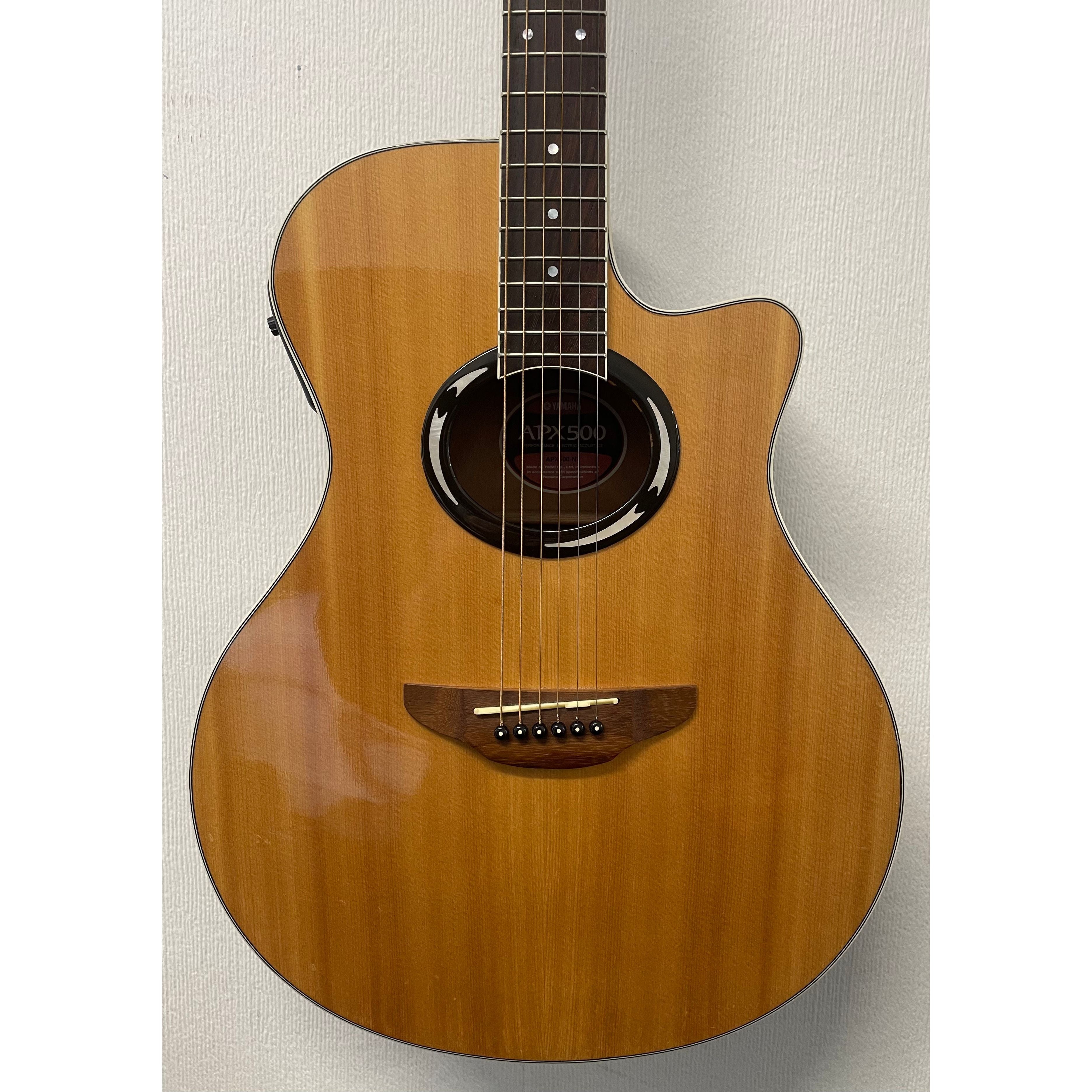 Yamaha APX500NT Electro Acoustic Guitar in Natural Gloss Pre-Owned