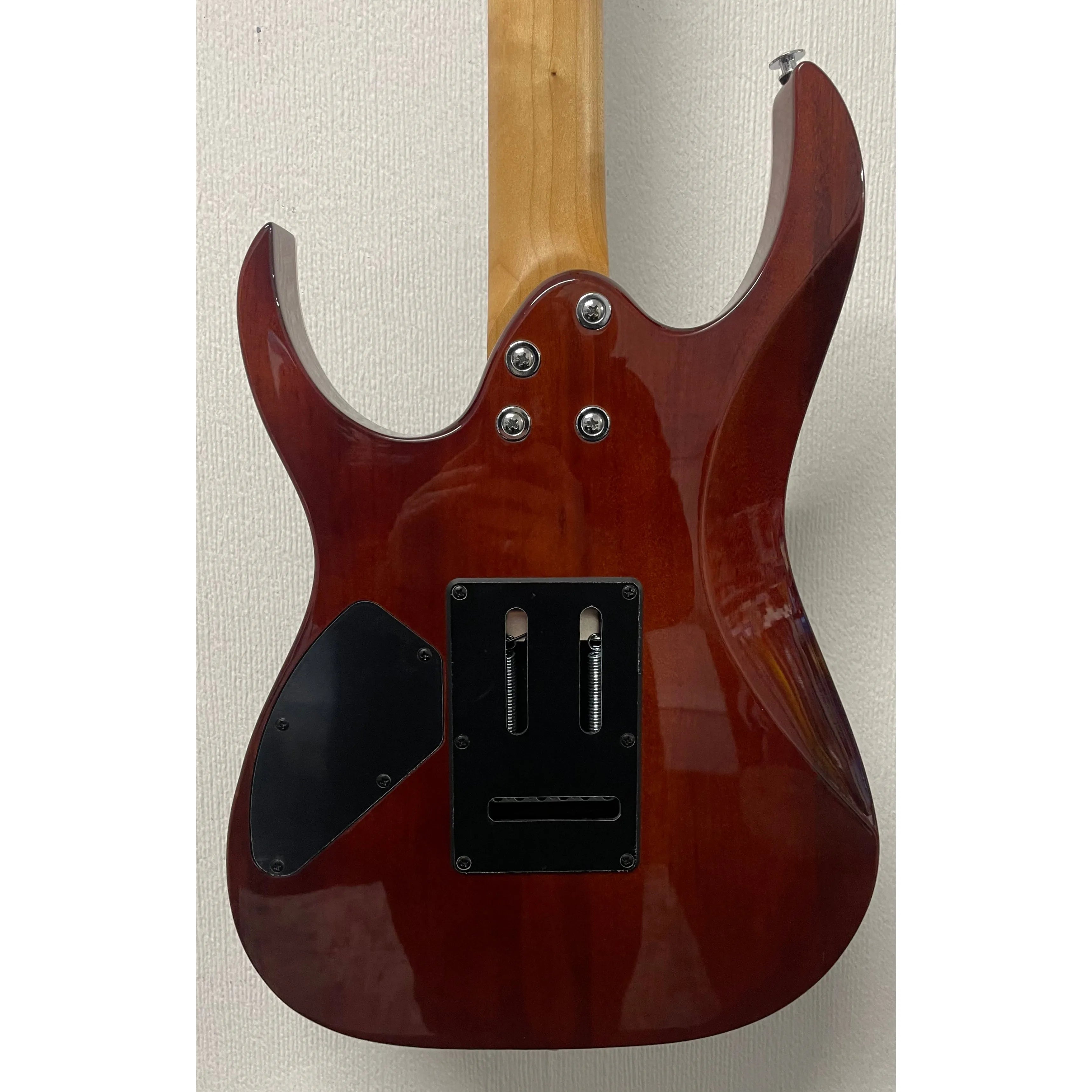 Ibanez Gio GRG220PA1-BKB Electric Guitar in Black with TGI Extreme Padded GigBag Pre-Owned