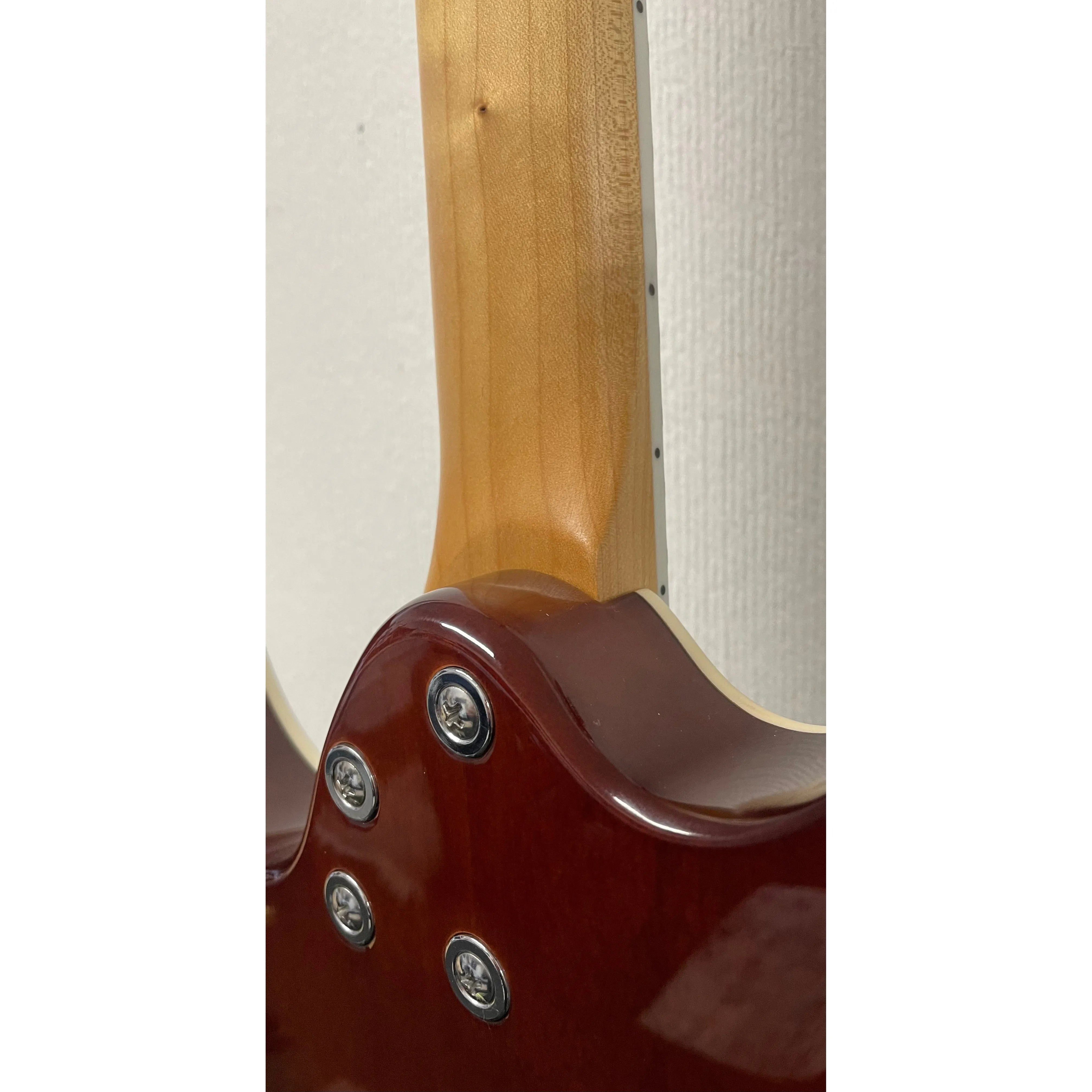 Ibanez Gio GRG220PA1-BKB Electric Guitar in Black with TGI Extreme Padded GigBag Pre-Owned