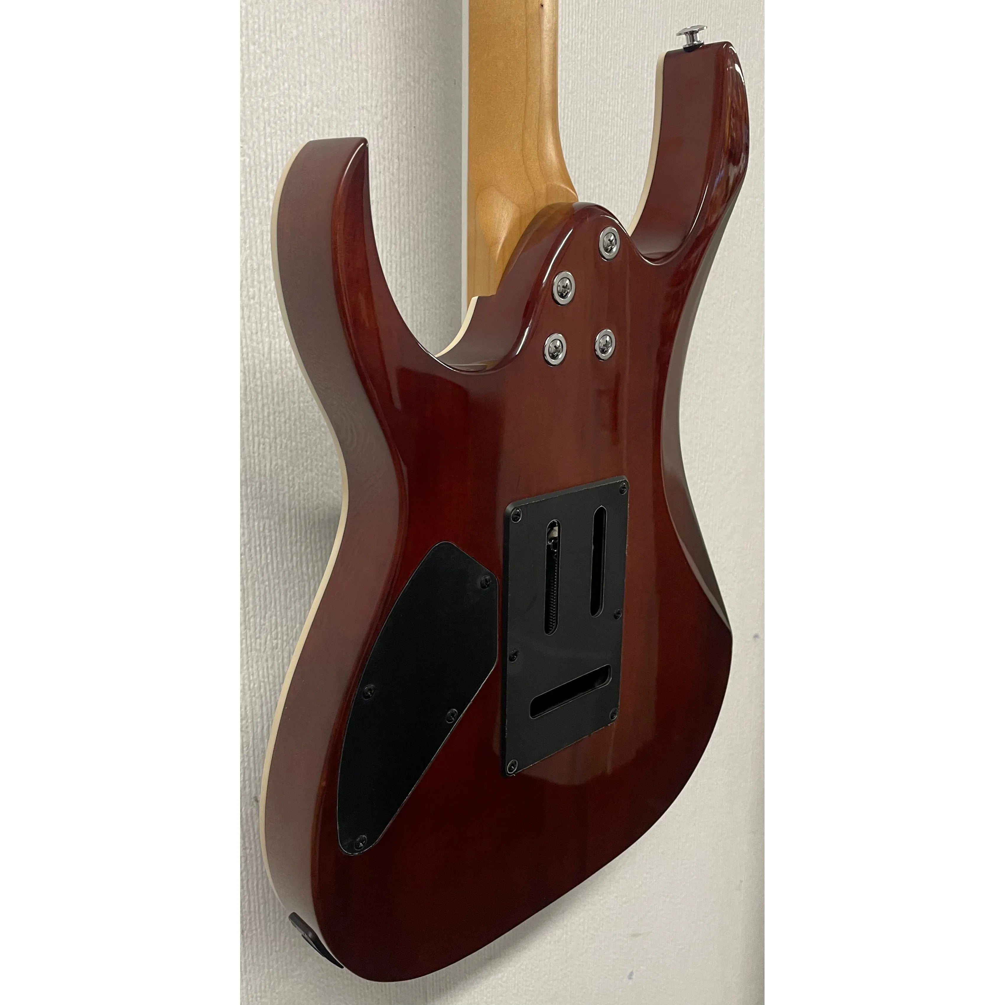 Ibanez Gio GRG220PA1-BKB Electric Guitar in Black with TGI Extreme Padded GigBag Pre-Owned