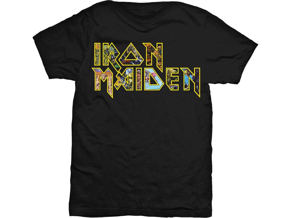 Iron Maiden Unisex T-Shirt: Eddie Logo
