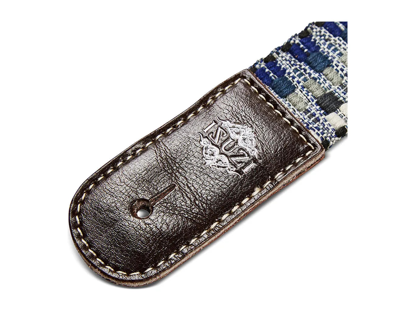 ISUZI UKLL-50 Premium Black/Blue Pattern Ukulele Strap