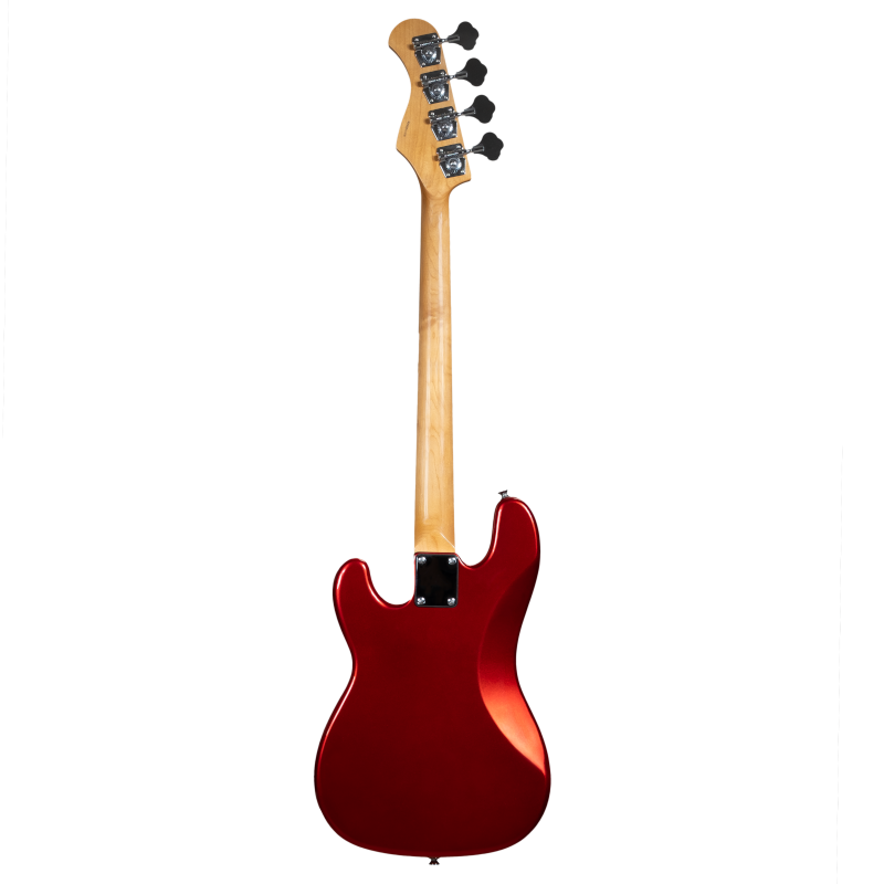 Prodipe PB Junior Car Bass Guitar in Candy Apple Red