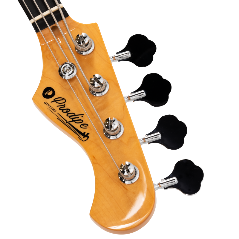 Prodipe PB Junior Car Bass Guitar in Surf Green