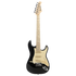 Prodipe ST Junior 3/4 Size Electric Guitar in Black + Bag