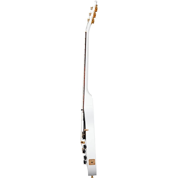 Epiphone Les Paul Studio Gold Limited Edition Electric Guitar, Alpine White