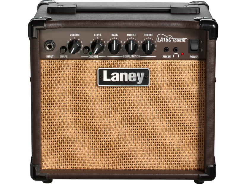 Laney LA Series LA15C Acoustic Guitar Combo Amp - 15W Chorus