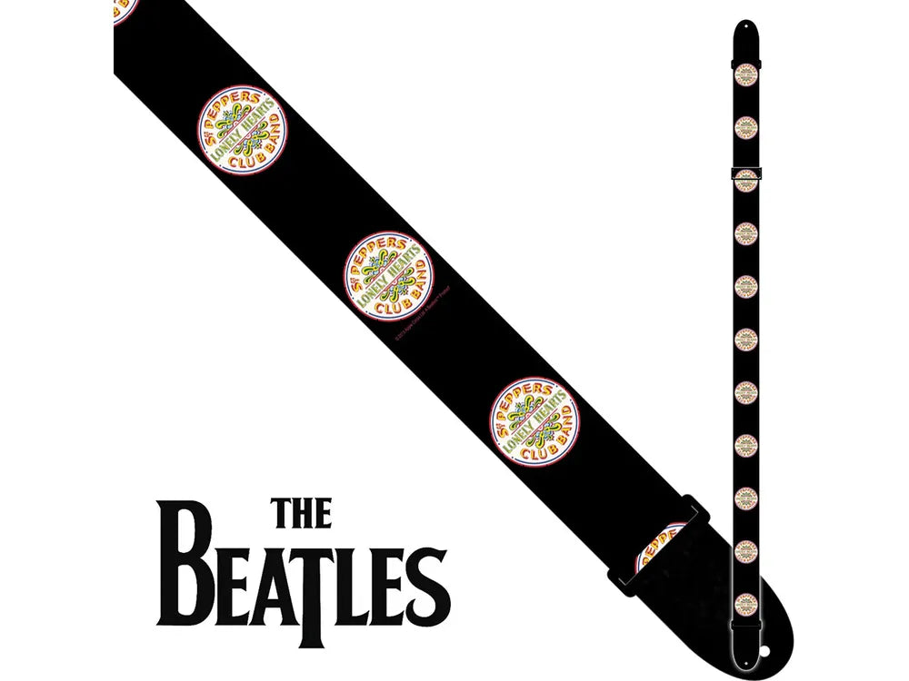 Perri's The Beatles Polyester Guitar Strap ~ Sgt. Pepper