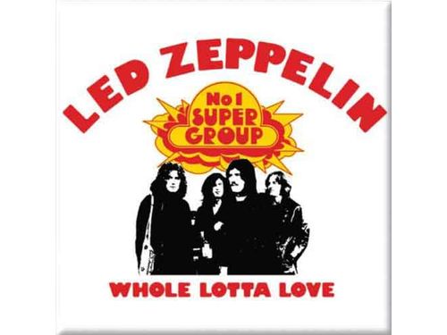 Led Zeppelin Fridge Magnet: Whole Lotta Love