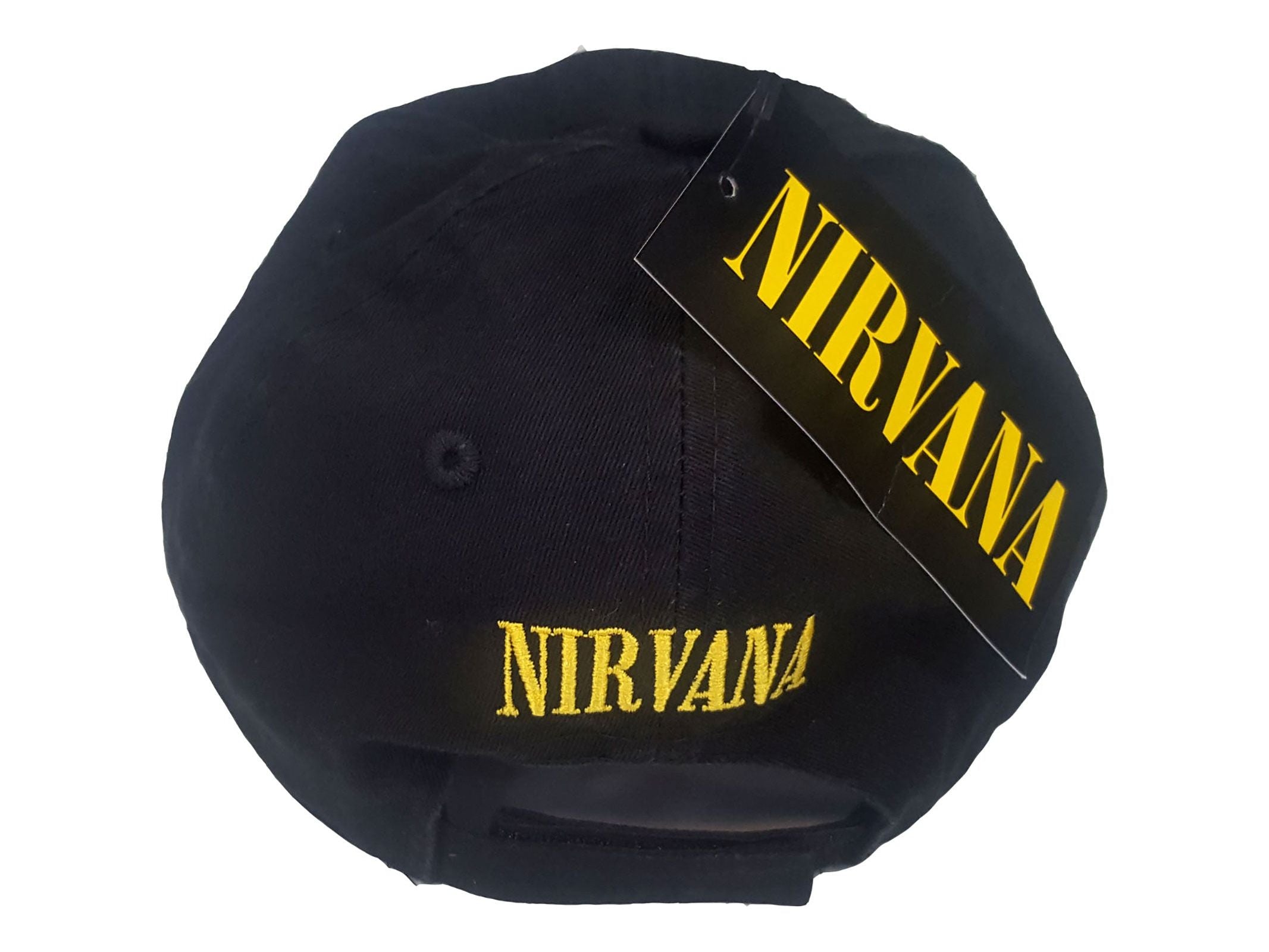 Nirvana Unisex Baseball Cap: Happy Face (Distressed)